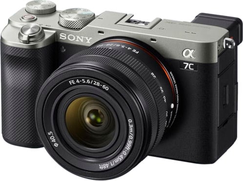 Sony Vollformat-Digitalkamera »ILCE-7CLS A7C mit SEL2860«, FE 28–60 mm  F4–5,6, 24,2 MP, FE 28–60 mm F4–5,6, 24,2 MP, 4K Video, 5-Achsen  Bildstabilisierung auf Raten bestellen