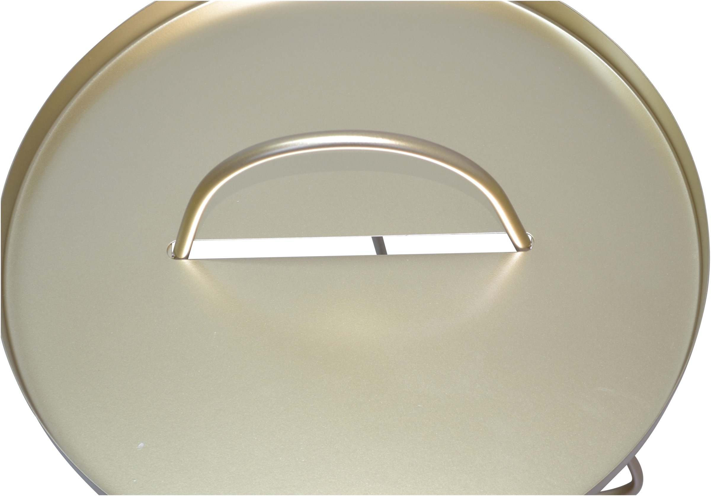 HOFMANN LIVING AND MORE Beistelltisch Metallplatte