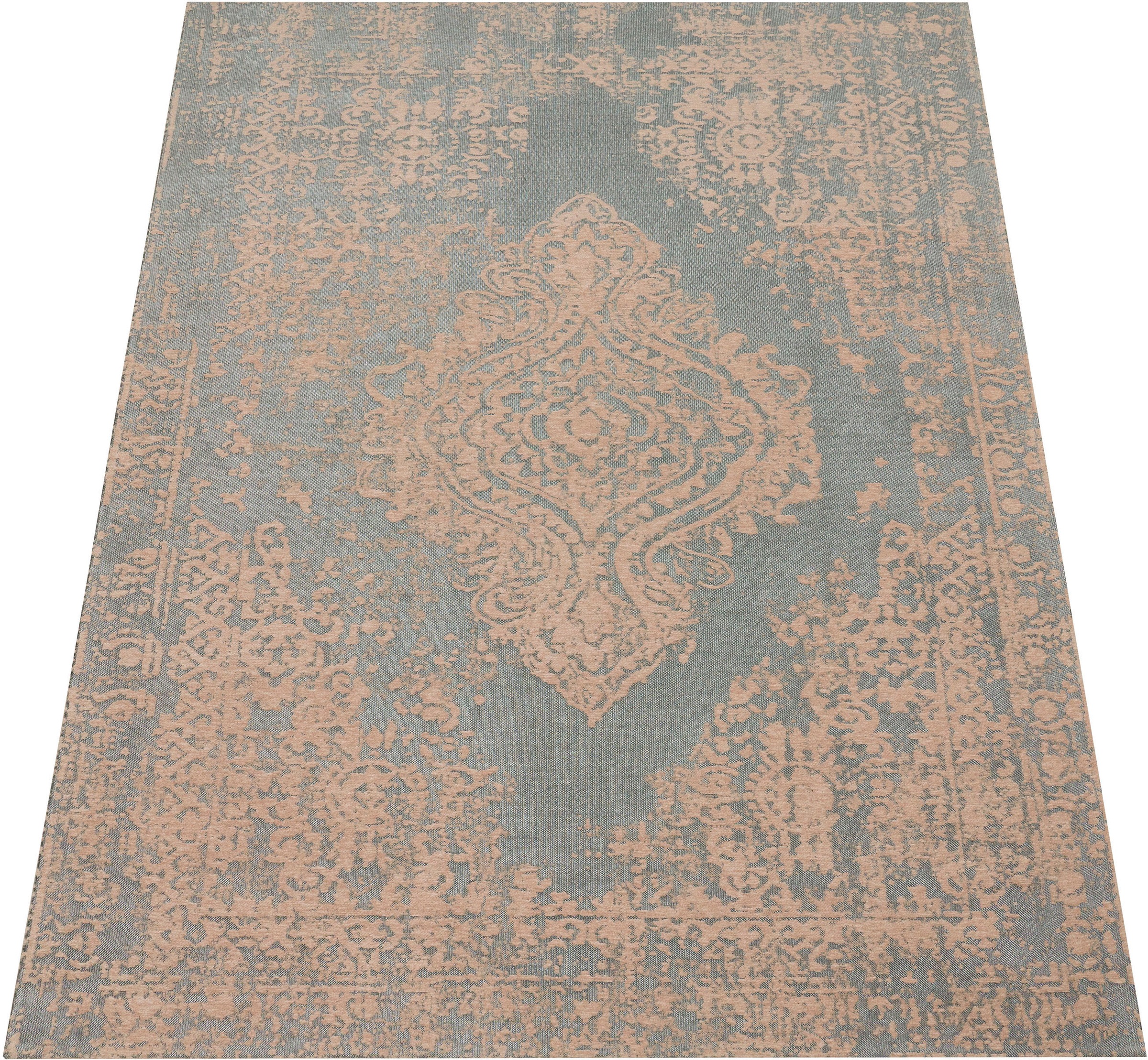 Paco Home Teppich »Mariba 200«, rechteckig, 13 mm Höhe, Kurzflor, meliert, günstig online kaufen