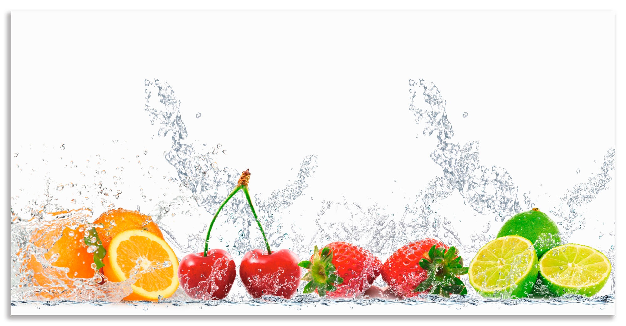 Artland Küchenrückwand "Fruchtig erfrischend gesund Fruchtmix", (1 tlg.), A günstig online kaufen