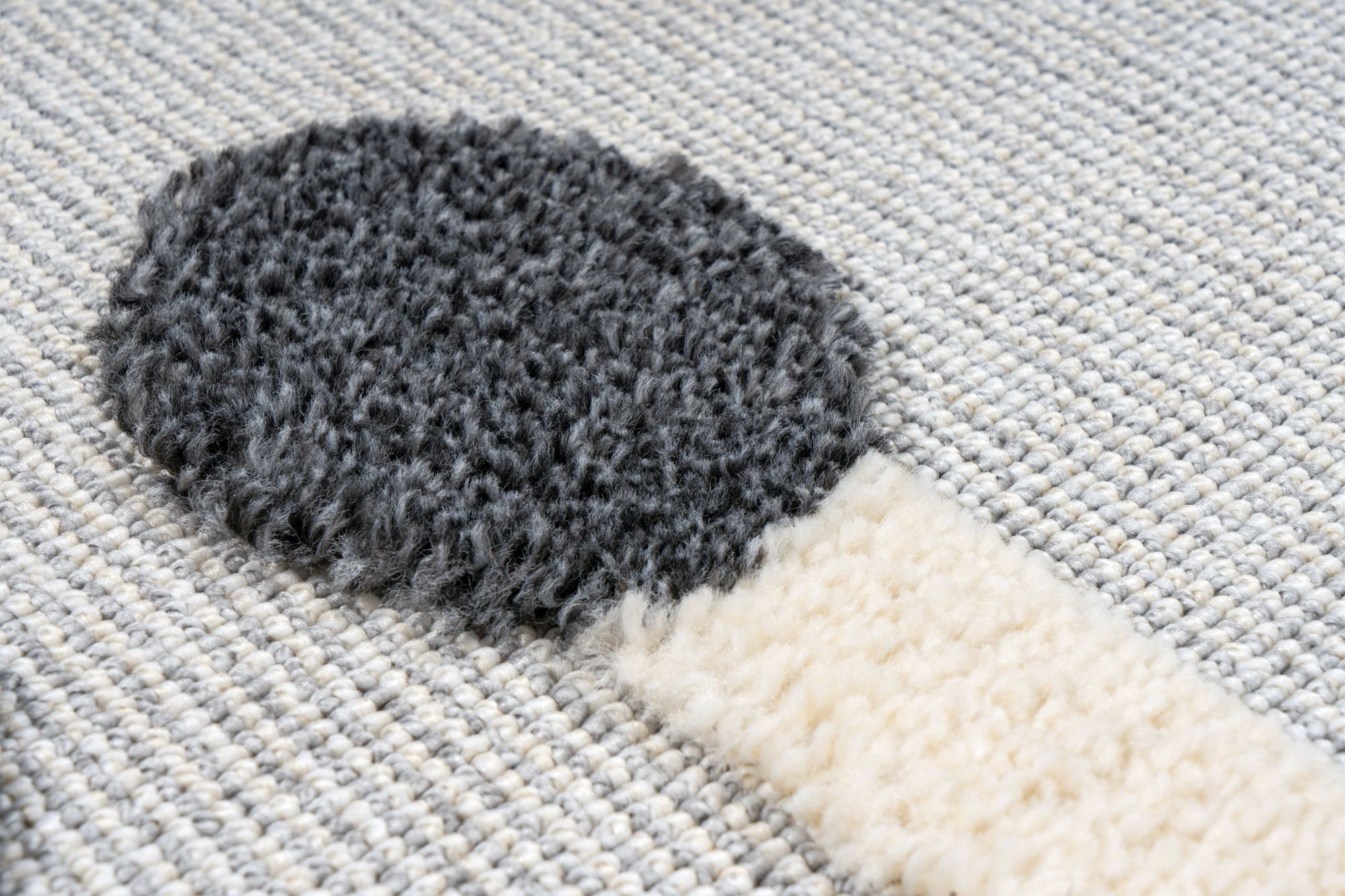 Kayoom Kinderteppich »Modena 417« rechteckig 11 mm Höhe auch in rund, Kurzflor, Hoch Tief, mit Fransen