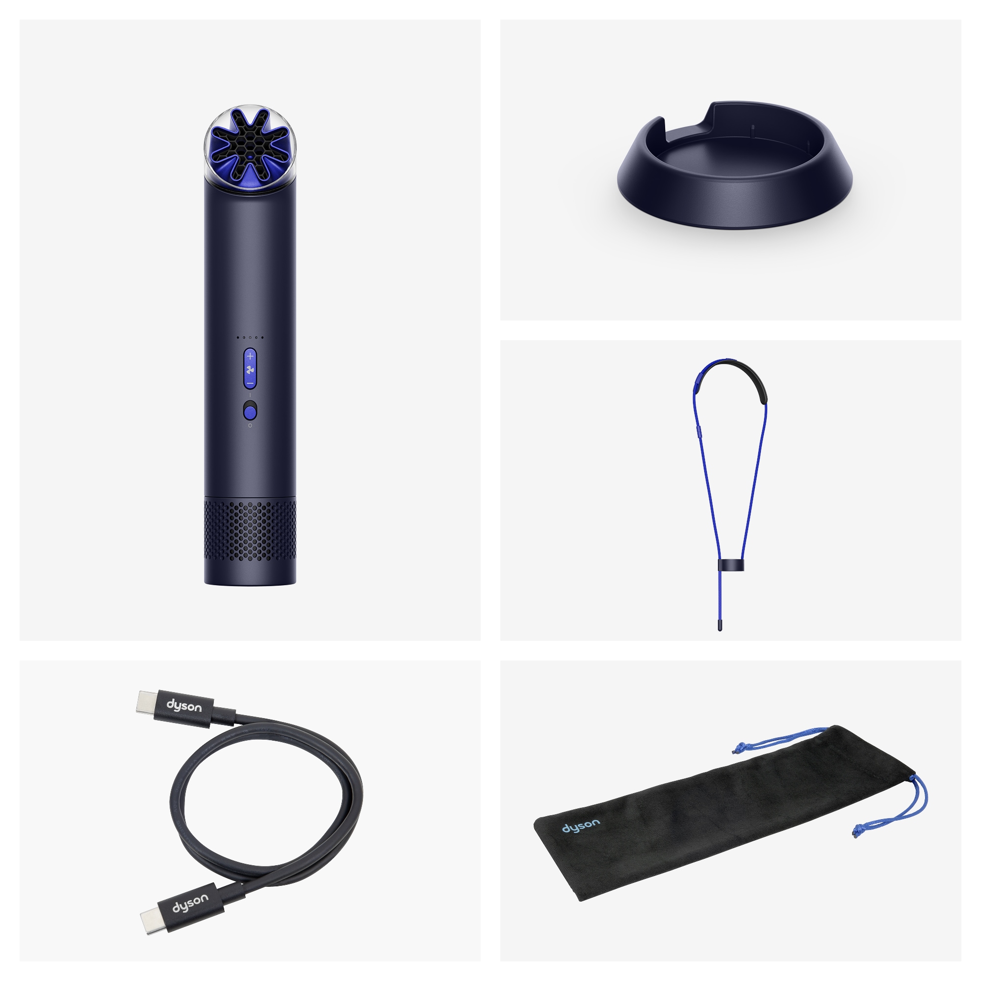 DYSON Handventilator »HushJet Mini Cool« 360° drehbare bladeless Düse, leise, mobil, 5 Luftstufen, Boost-Modus