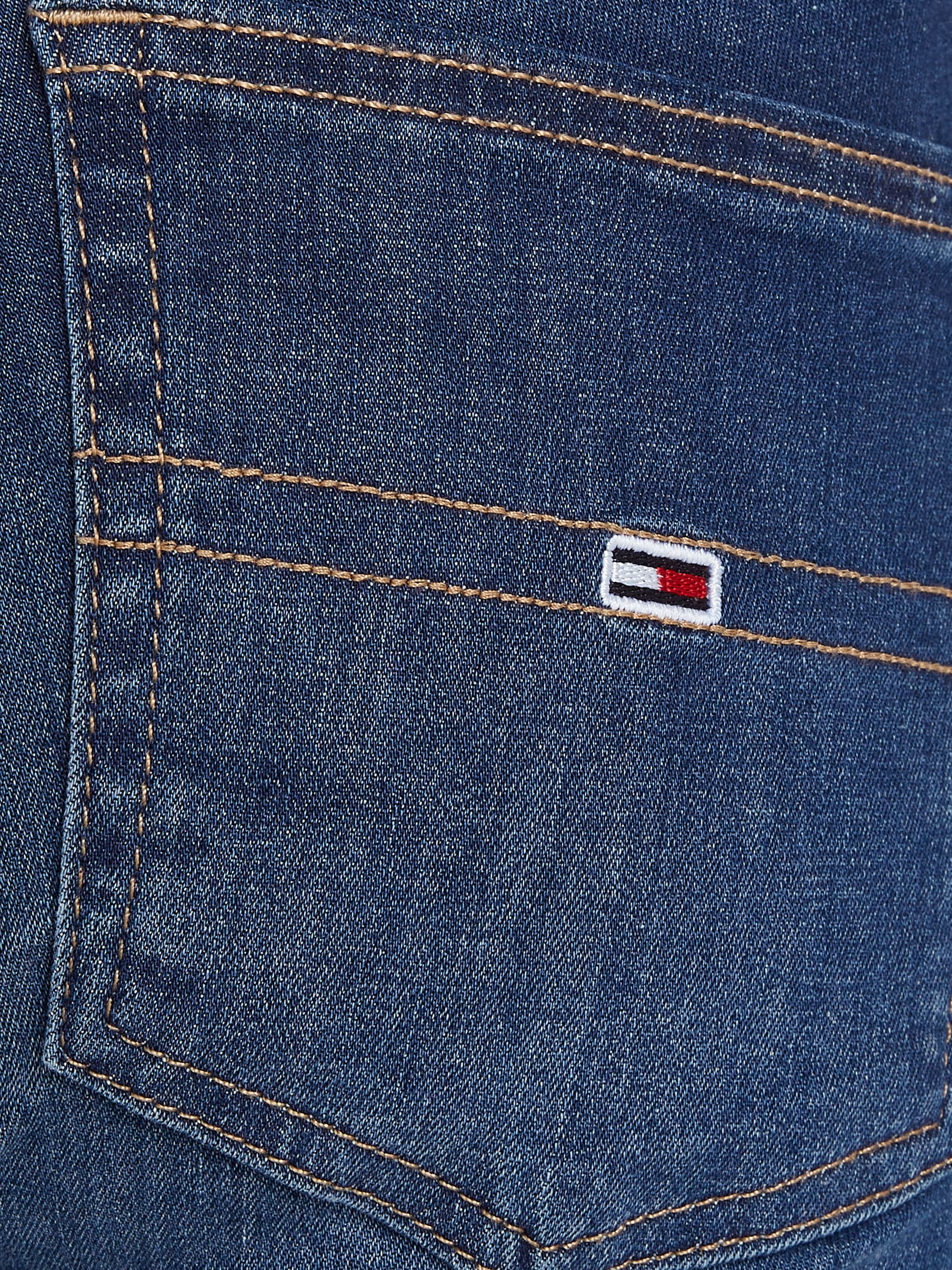 Tommy Jeans Skinny-fit-Jeans »Tommy Jeans Damenjeans Low Waist Skinny«, mit Waschung, Logo-Badge