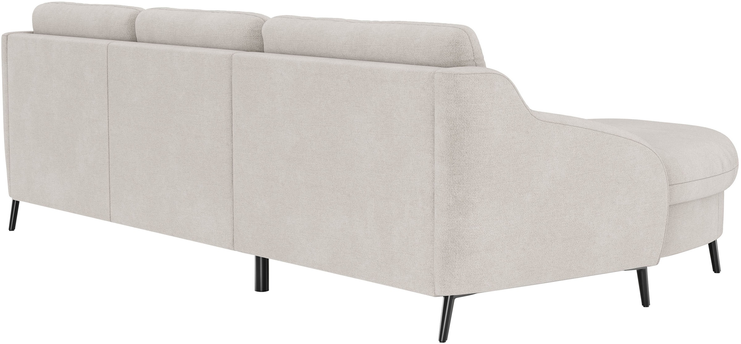 sit&more Ecksofa »Soul L-Form«, wahlweise mit Bettfunktion