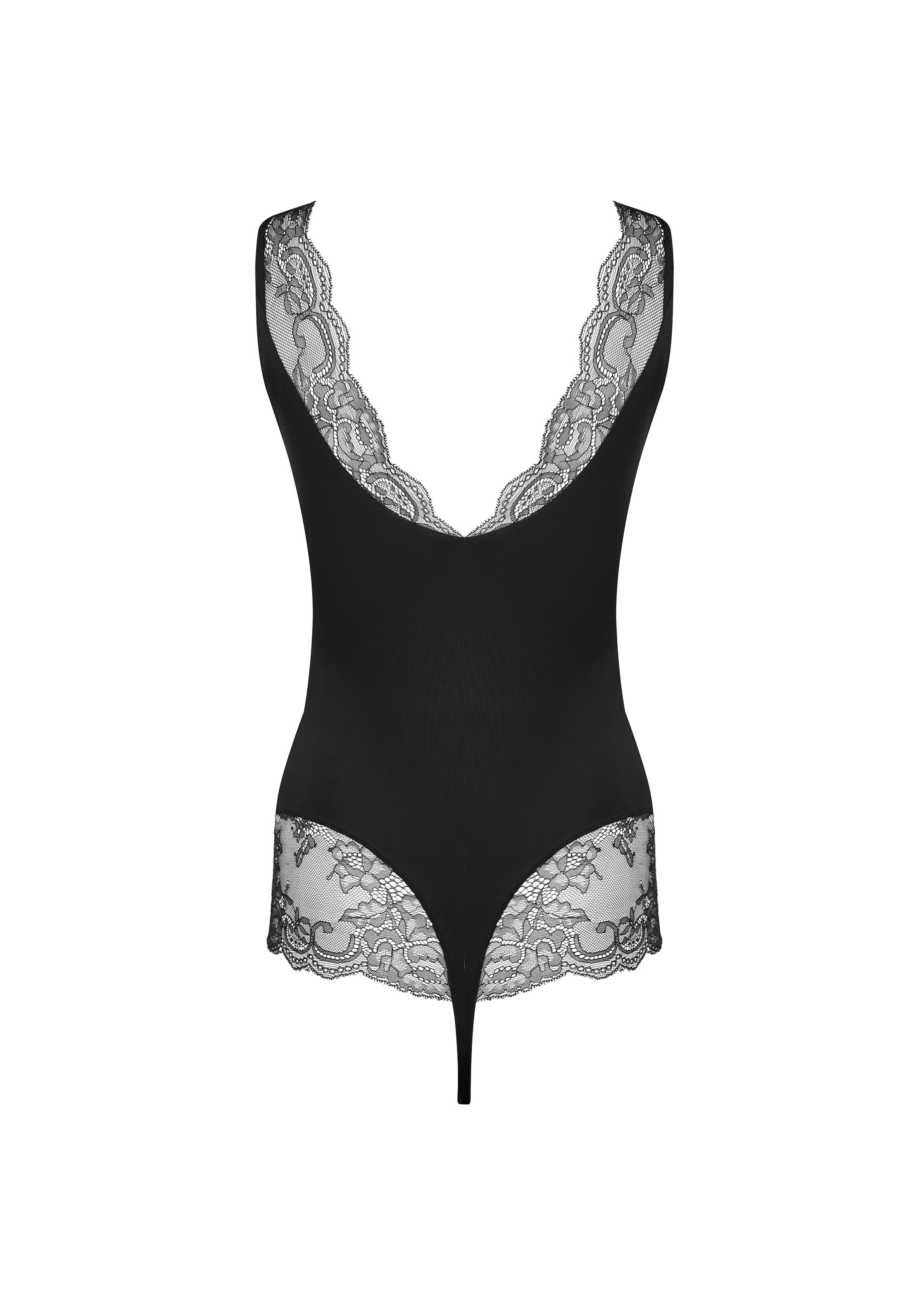 MAGIC Bodyfashion Stringbody leichter Shape-Effekt, elegant, mit Spitze
