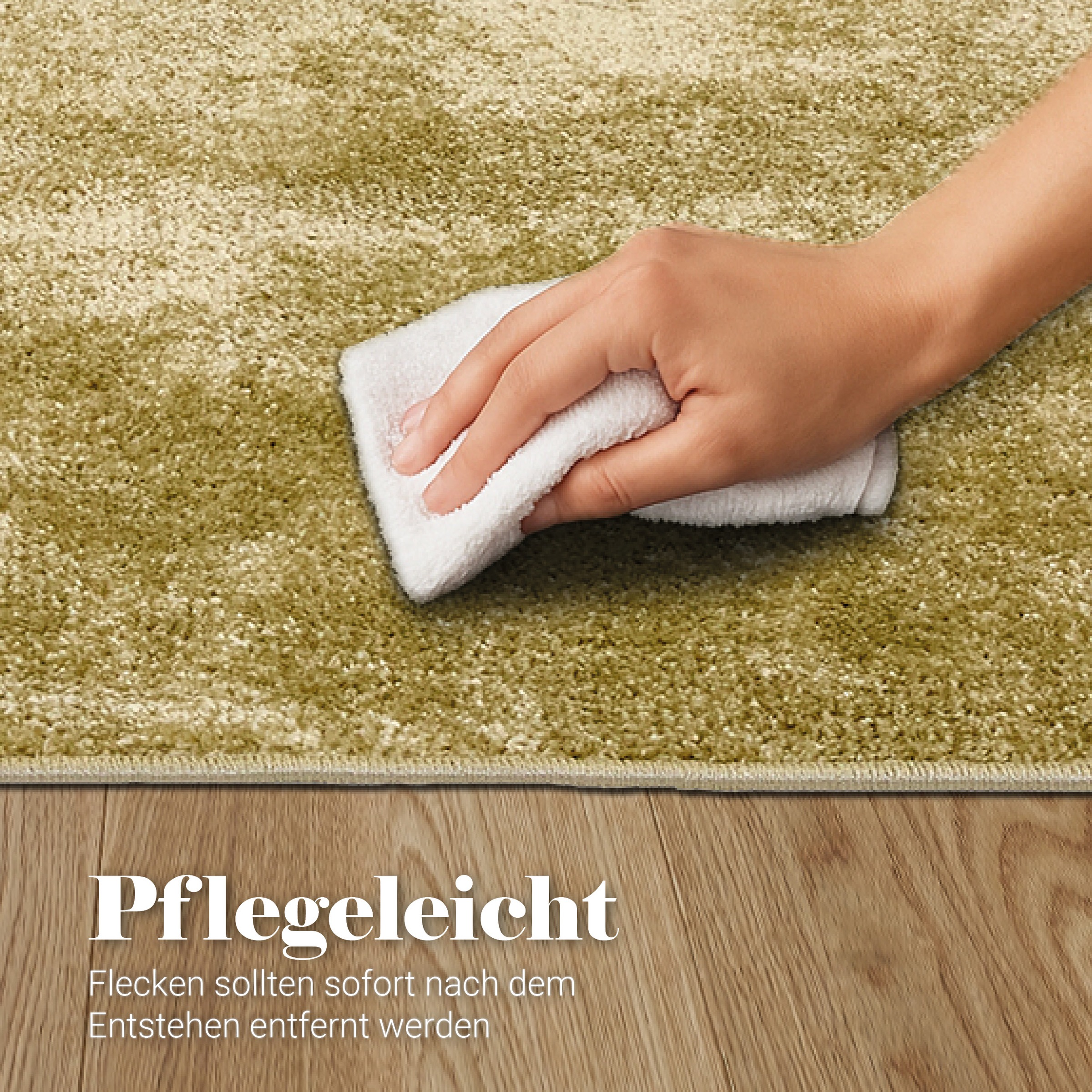 ASTRA Teppich »Stevie 250«, rechteckig, 9 mm Höhe, weicher Kurzflor, gewebt, Wohnzimmer, Schlafzimmer