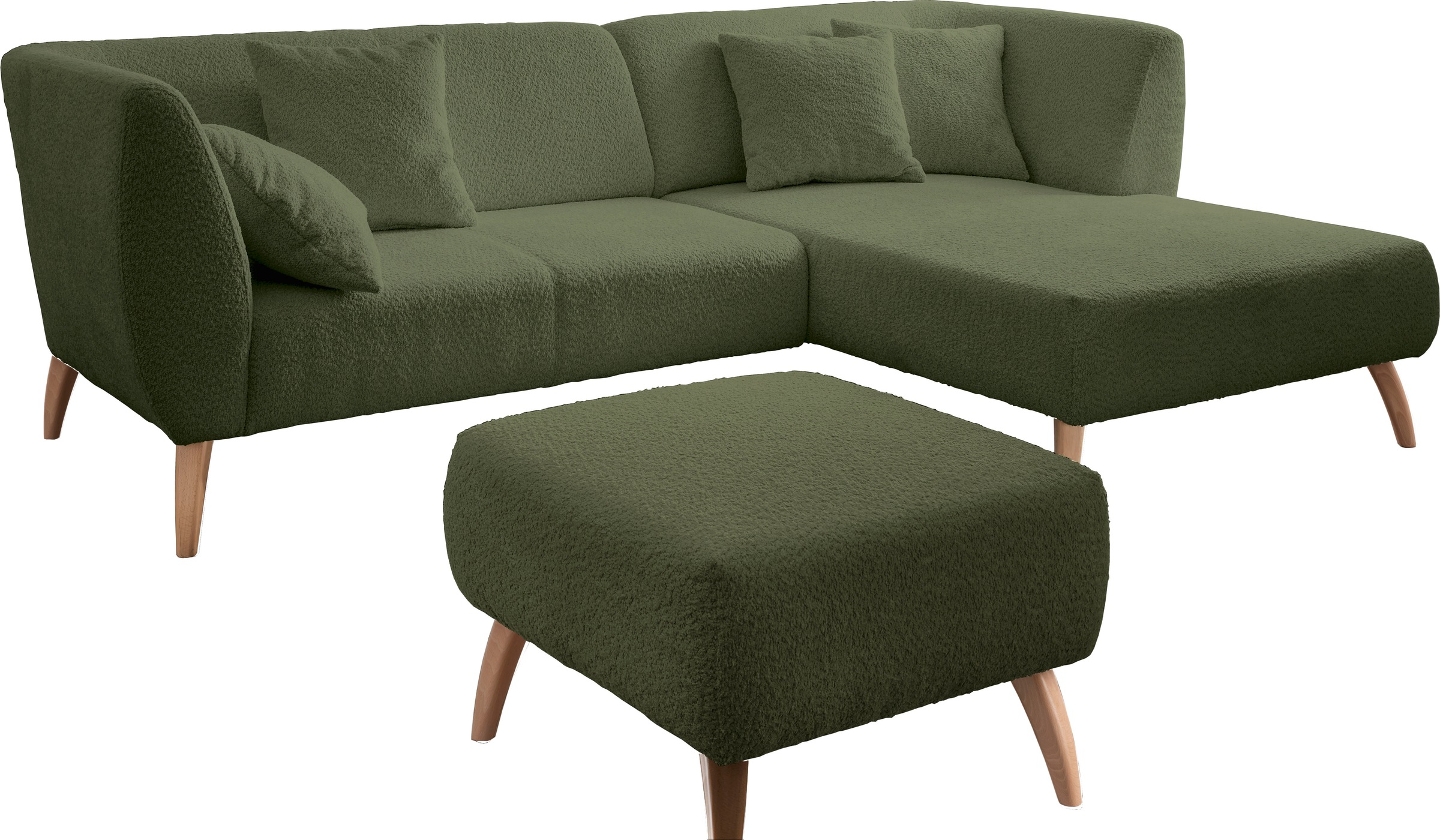 INOSIGN Ecksofa »Colori Polstermöbel mit zeitlos eleganter Rückenführung. L günstig online kaufen