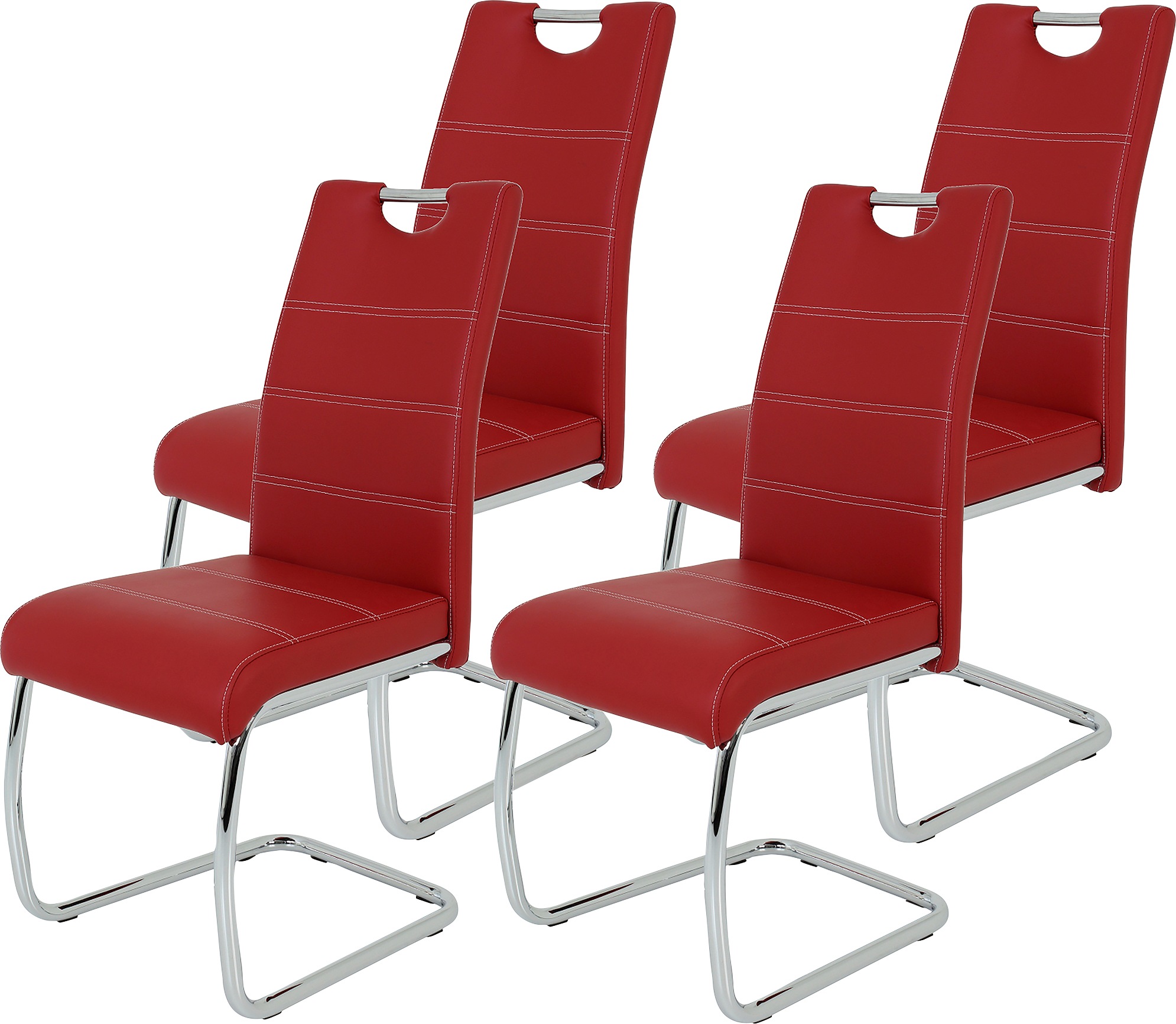 HELA Freischwinger »Flora, Esszimmerstühle« (Set) 4 Stk.Schwingstuhl Set: 1 günstig online kaufen