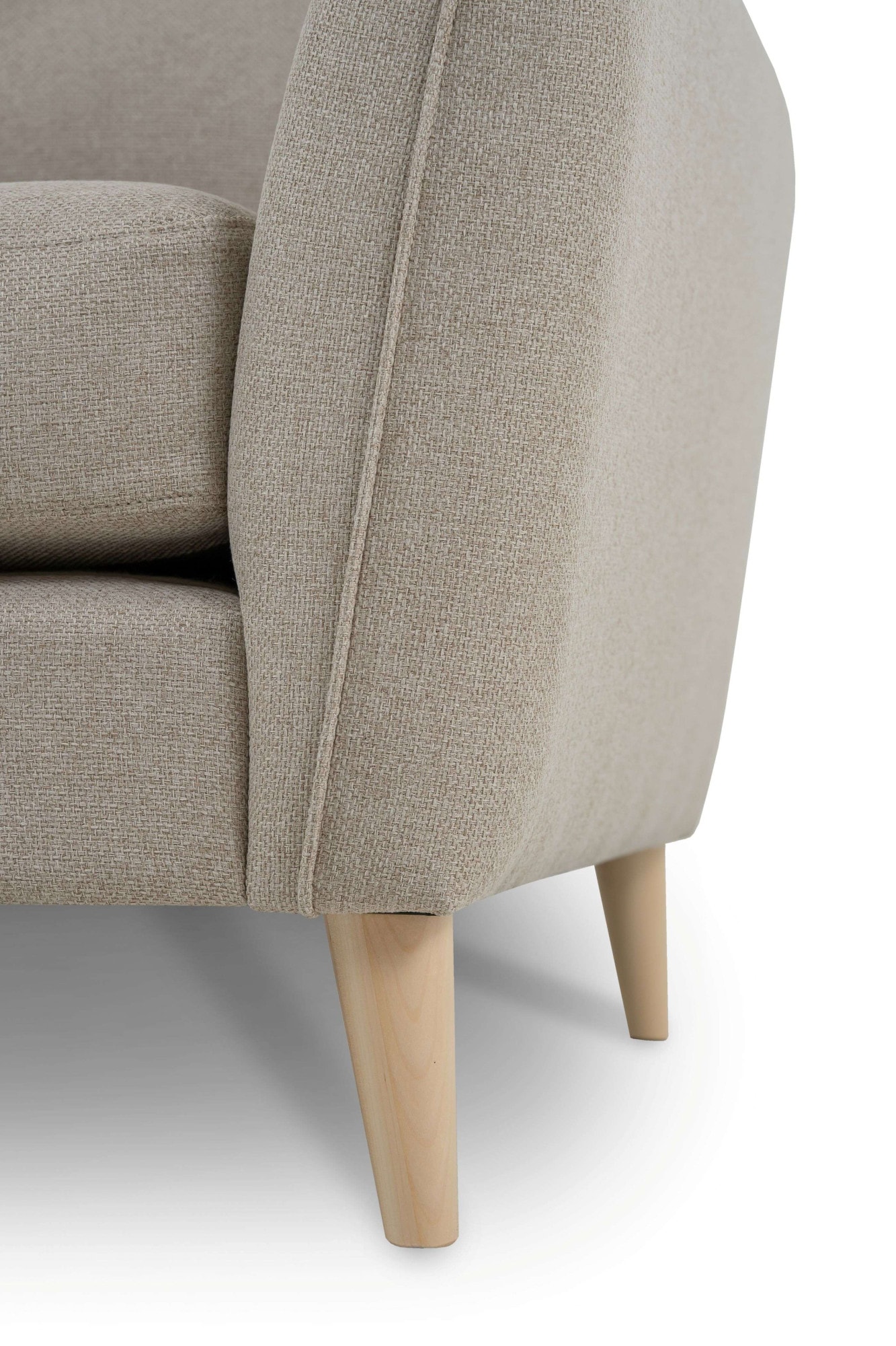 Home affaire Ecksofa »MARSEILLE 278/202 cm, L-Form, Ottom. rechts/links«, Massivholzbeine aus Eiche, in verschieden Bezügen und Farbvarianten