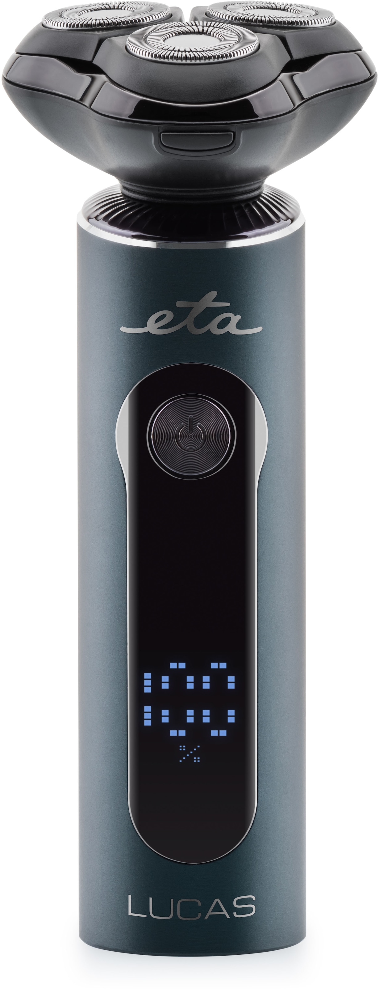 eta Multifunktionstrimmer »ETA Herrenrasierer Lucas 3-in-1 mit USB-C & Präzisionstrimmer«, 4 Aufsätze, 3-Kopf-Rasiersystem mit LED-Display & vielseitigem Zubeh