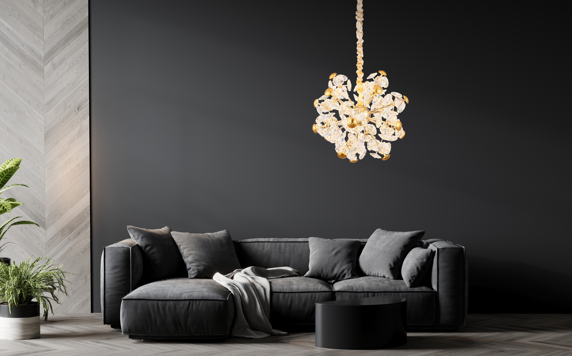 GLOBO LIGHTING Hängeleuchte »FLORIELLA« LED-Modul 1 Stk. Warmweiß Hängelamp günstig online kaufen