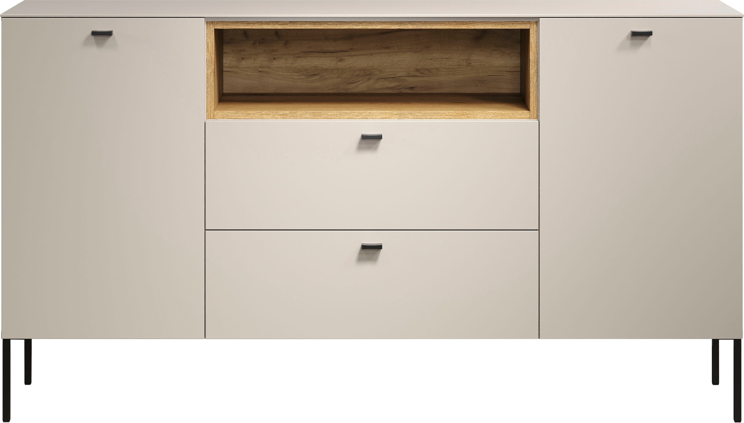 Places of Style Sideboard »San Pedro«, (1 St.), Kommode mit Softclose-Funktion - (B/T/H) 154/42/85 cm
