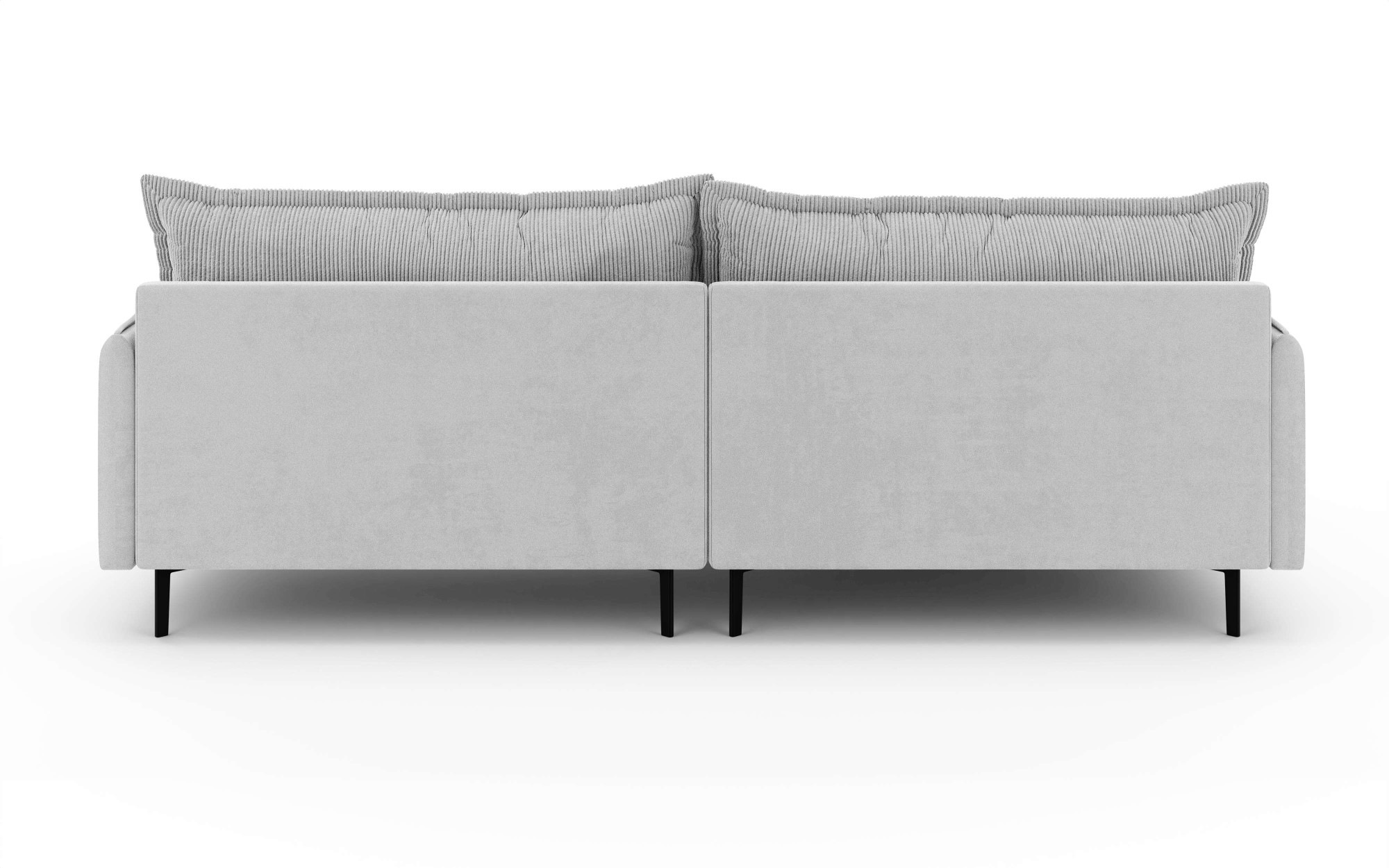 INOSIGN Ecksofa »ALEXANDRIA mit Recamiere rechts oder links bestellbar, moderne Bezüge«, L-Form mit Wellenunterfederung, Maße: B/H/T 246/86/190 cm