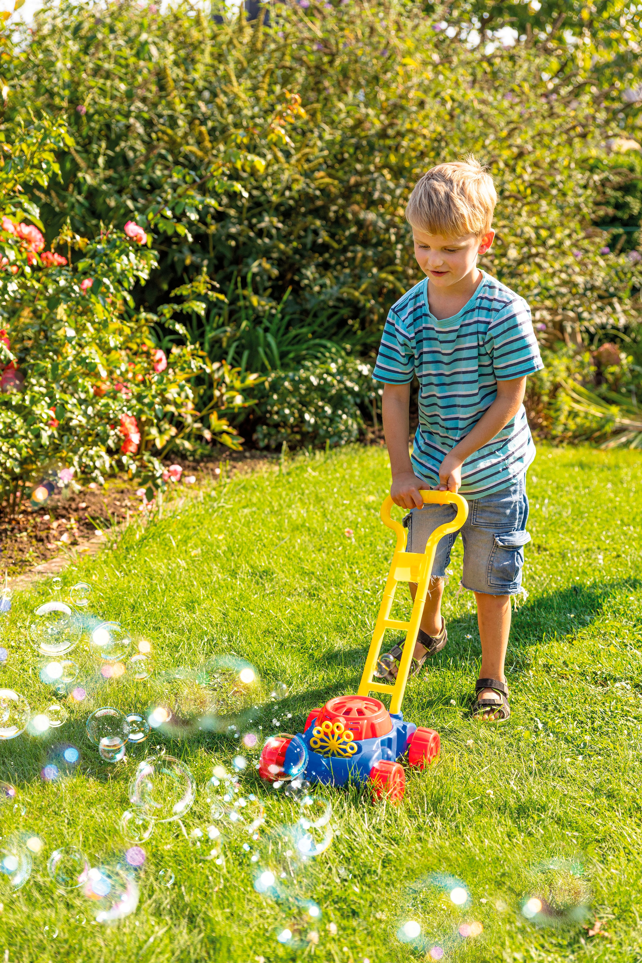 PUSTEFIX Seifenblasen Kanone »Bubble-Mower Rasenmäher«