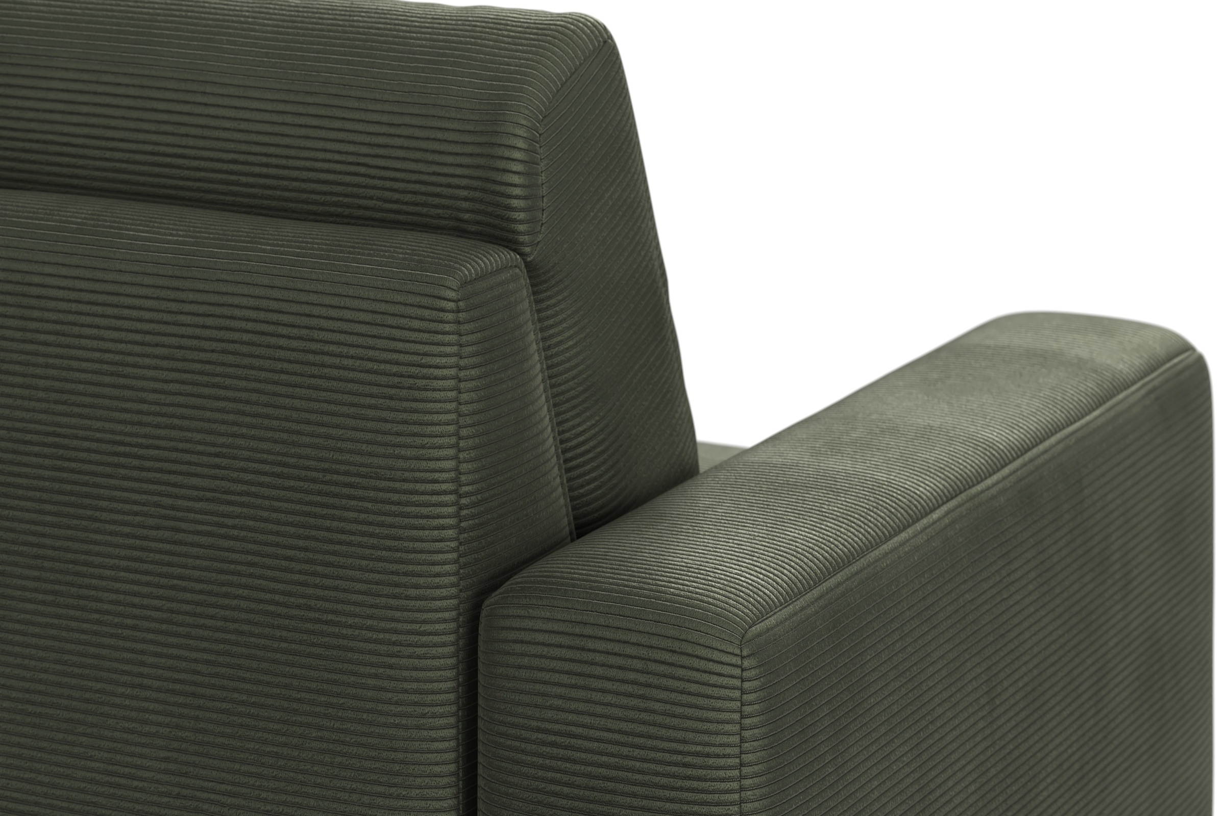 Home affaire Ecksofa »Summer L-Form«, mit Ottomane, mit oder ohne Bettfunktion und Bettkasten, Cord-Bezug