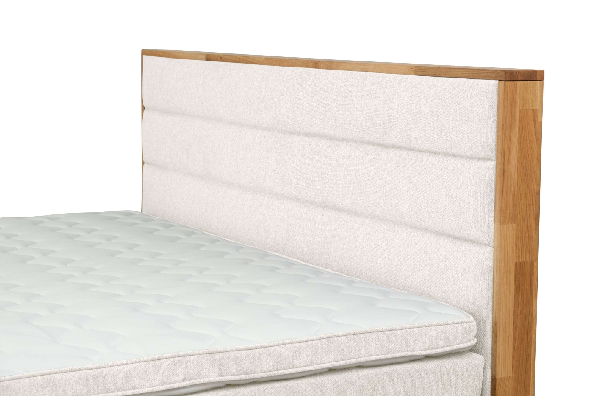 Home affaire Boxspringbett »Evelina, Doppelbett, Polsterbett, Komfortbett, 160 & 180 cm« inkl. 6 cm Topper, zwei Bettkästen, Taschen-Federkernmatratze in H3