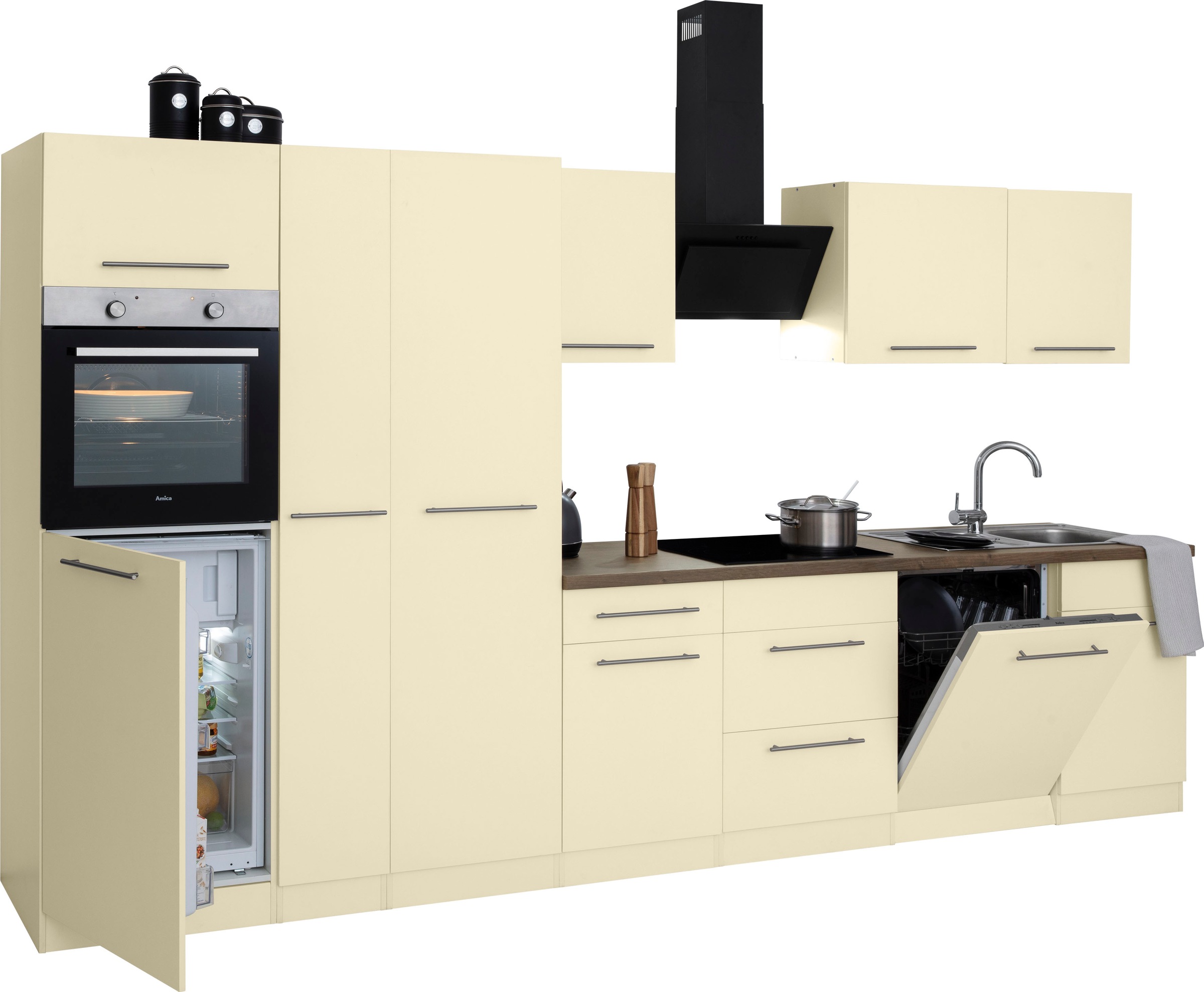 kaufen Küchen cm 360 E-Geräten, Küchenzeile online mit wiho »Unna«, Breite
