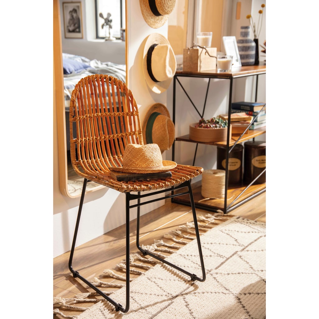 TOM TAILOR HOME Rattanstuhl »T-RATTAN CHAIR«, (Set), 2 St.