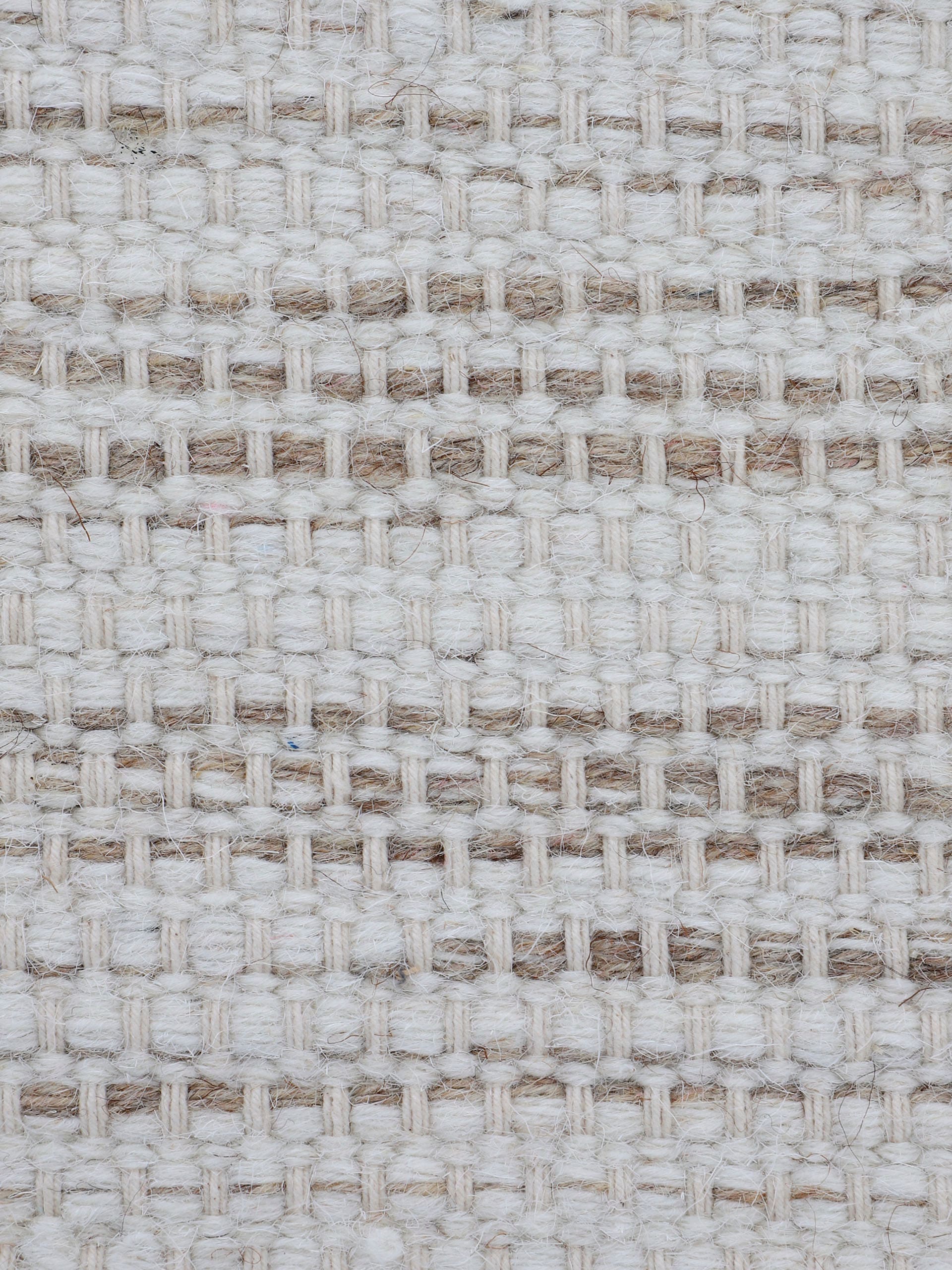 carpetfine Wollteppich »Mona«, rechteckig, 5 mm Höhe, Wolle, Wendeteppich aus Wolle/Baumwolle, Wohnzimmer
