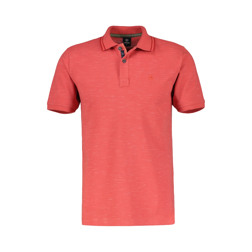 LERROS Poloshirt »LERROS Poloshirt in Two-Tone-Piqué«