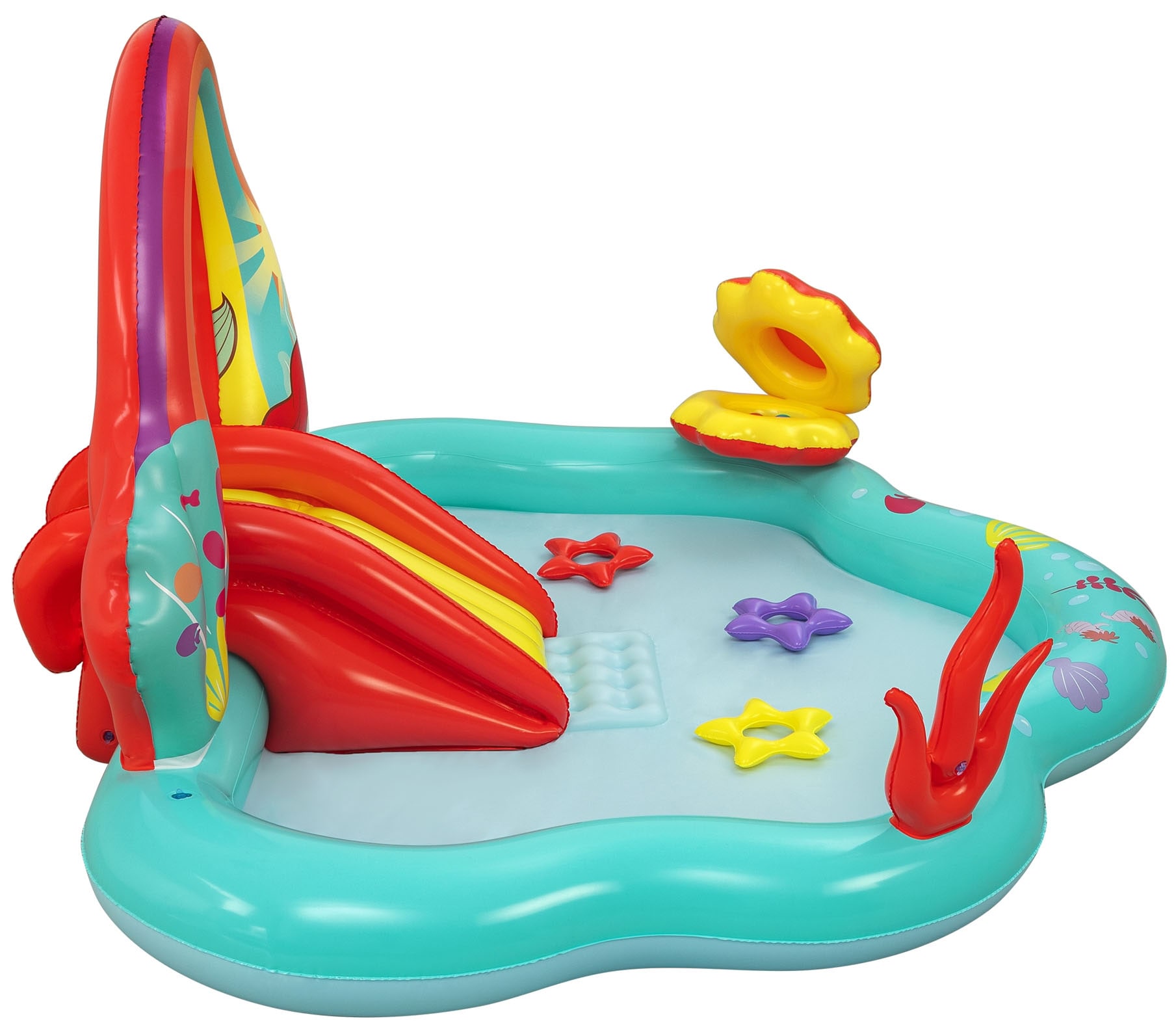 Bestway Planschbecken »Wasserspielcenter Little Mermaid«, 221x193x117 cm