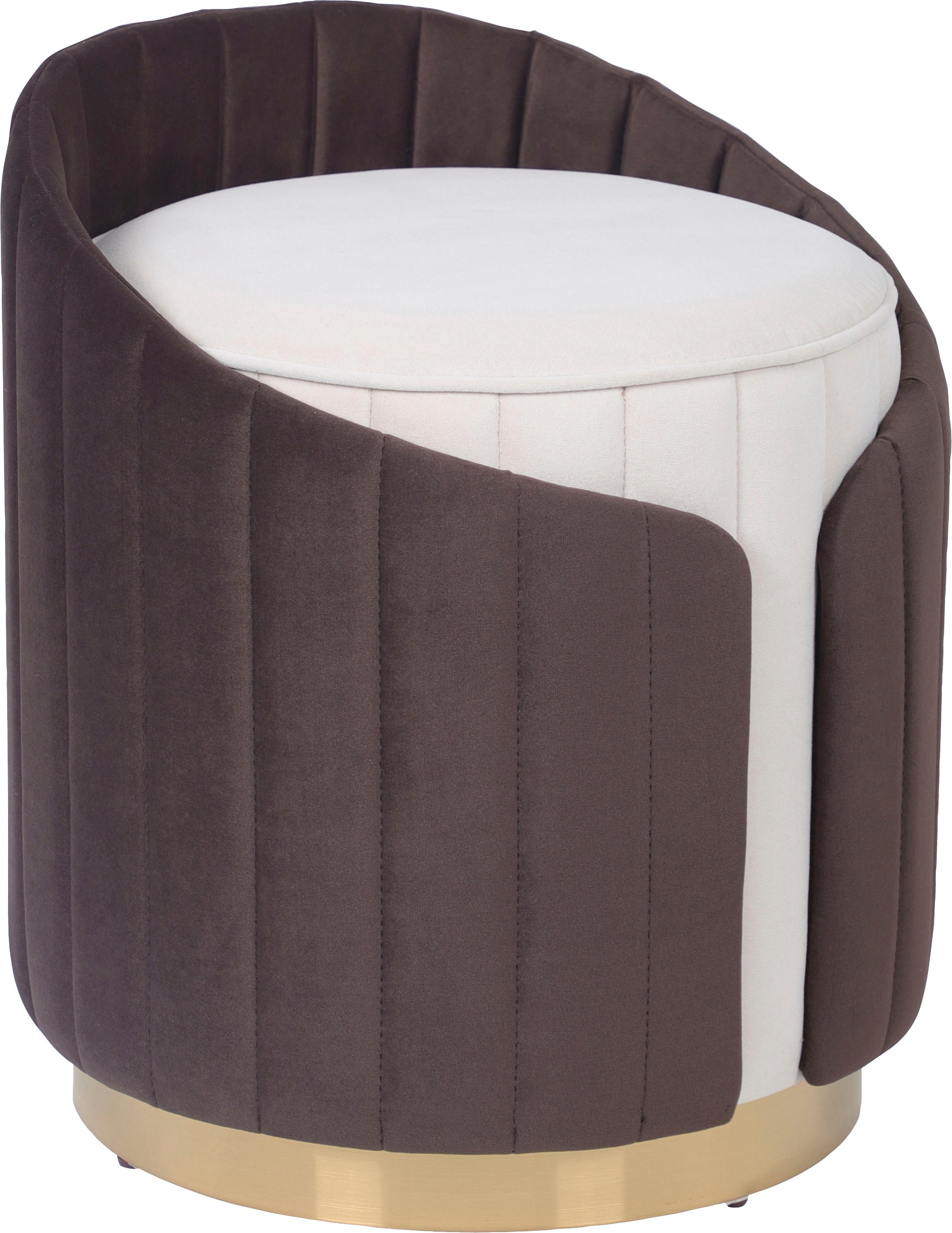 Kayoom Sitzhocker »Hocker Corin 145, Modernes Design, Komfortabel mit Rücke günstig online kaufen