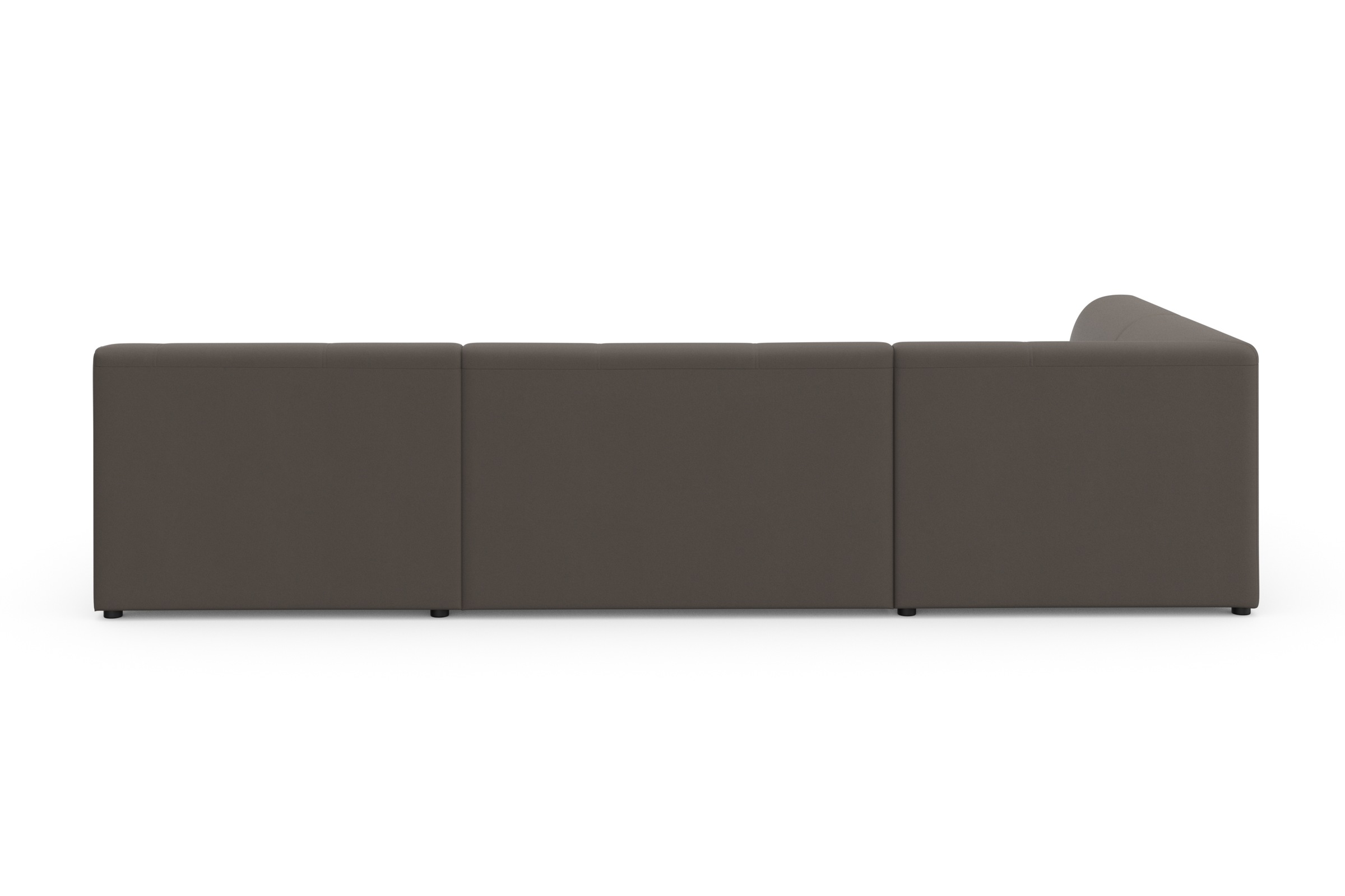 DOMO collection Wohnlandschaft »Topper, elegant und zeitlos, komfortabel, U-Form«, wahlweise mit Bettfunktion