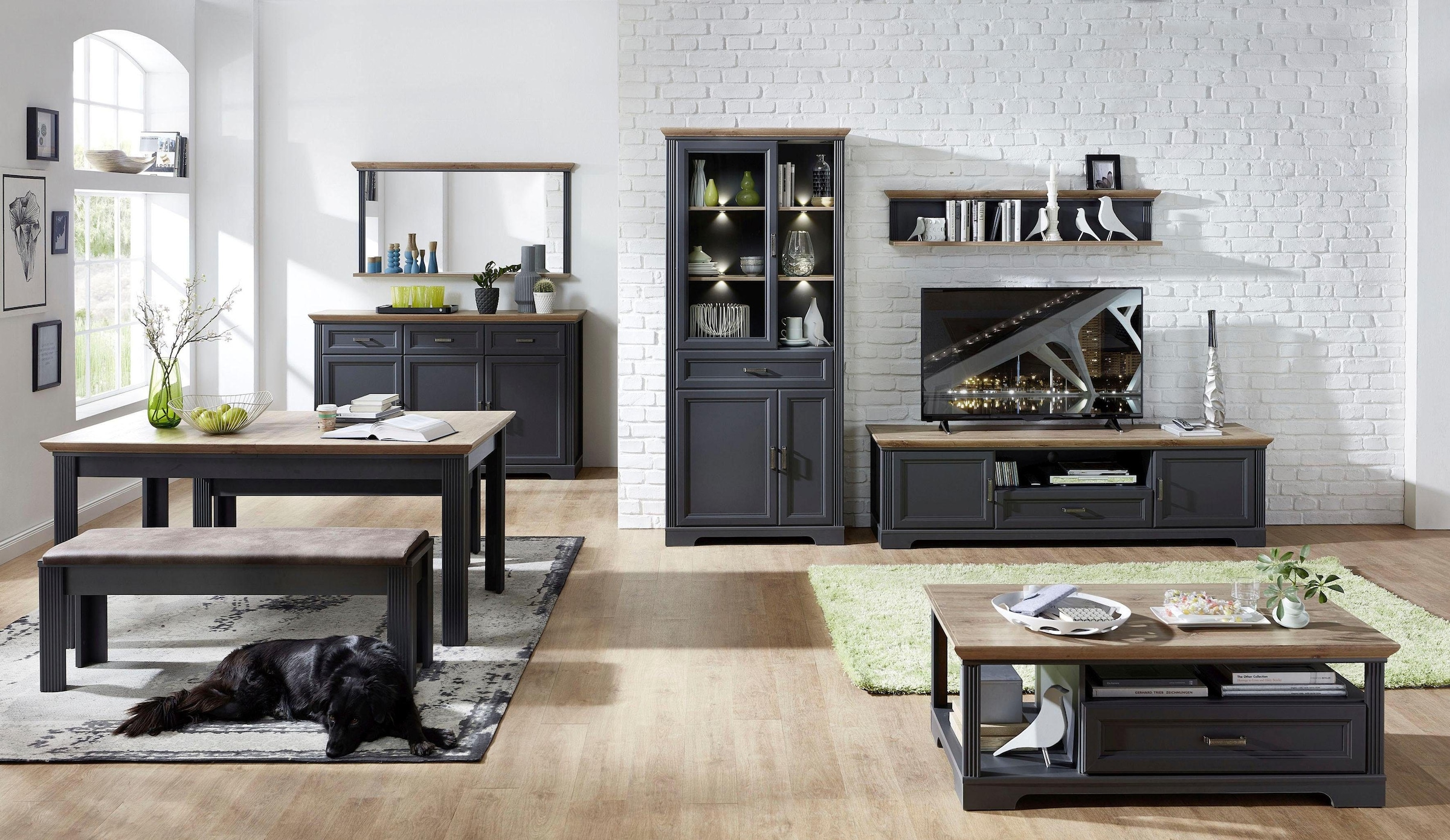 Innostyle Vitrine »Jasmin«, inklusive Beleuchtung
