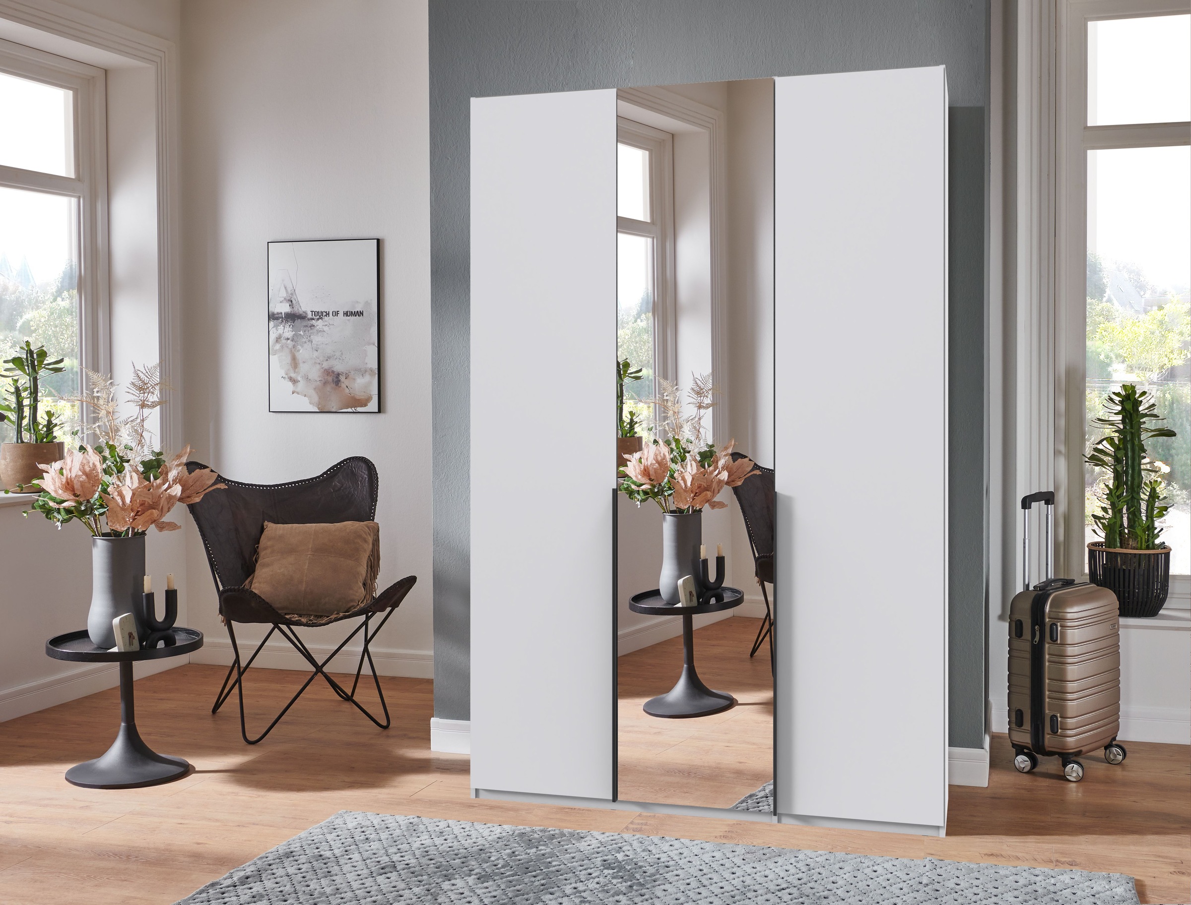 Wimex Kleiderschrank »Mugano,in 5 Breiten,2 Höhen,2 Tiefen, viele Farben, M günstig online kaufen