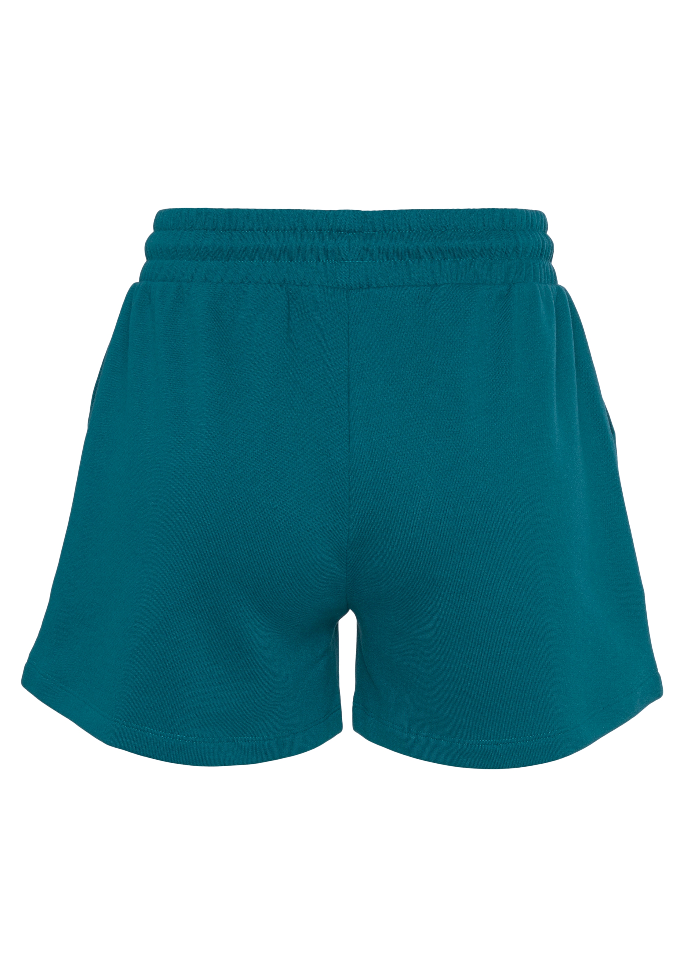Vivance Sweatshorts, Kurze Hose mit aufgesetzten Taschen und Kontrastkordel, Loungewear