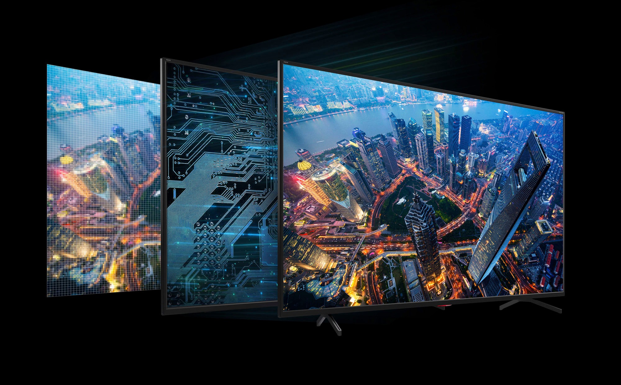 Sharp LED-Fernseher »4T-C43FK_«, 4K Ultra HD, Smart-TV