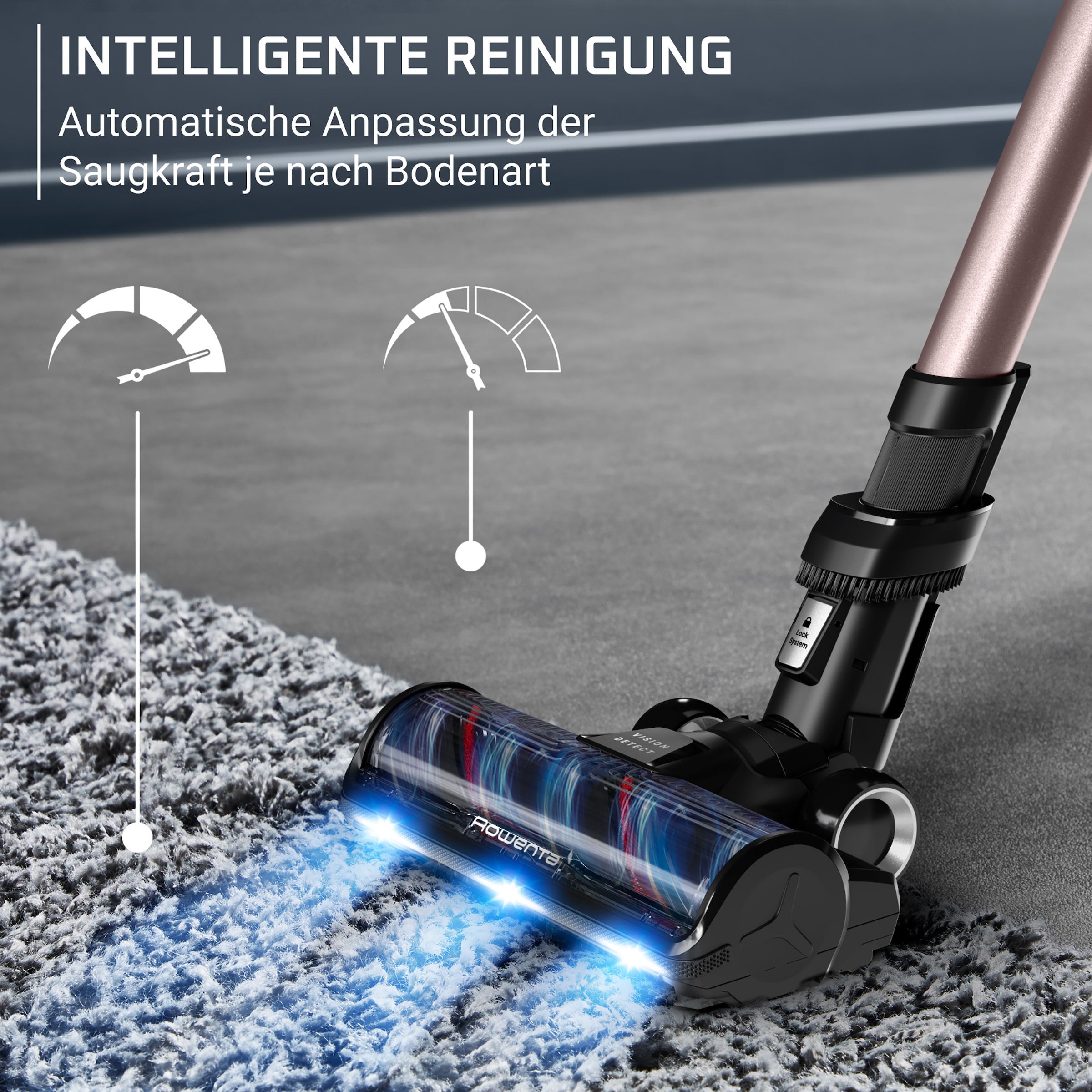 Rowenta Akku-Hand-und Stielstaubsauger »X-Force Flex 16.60, 120 Minuten Laufzeit, Flex-Gelenk« LED-Beleuchtung, extreme Saugkraft dank 315 Air Watt, RH9CD9