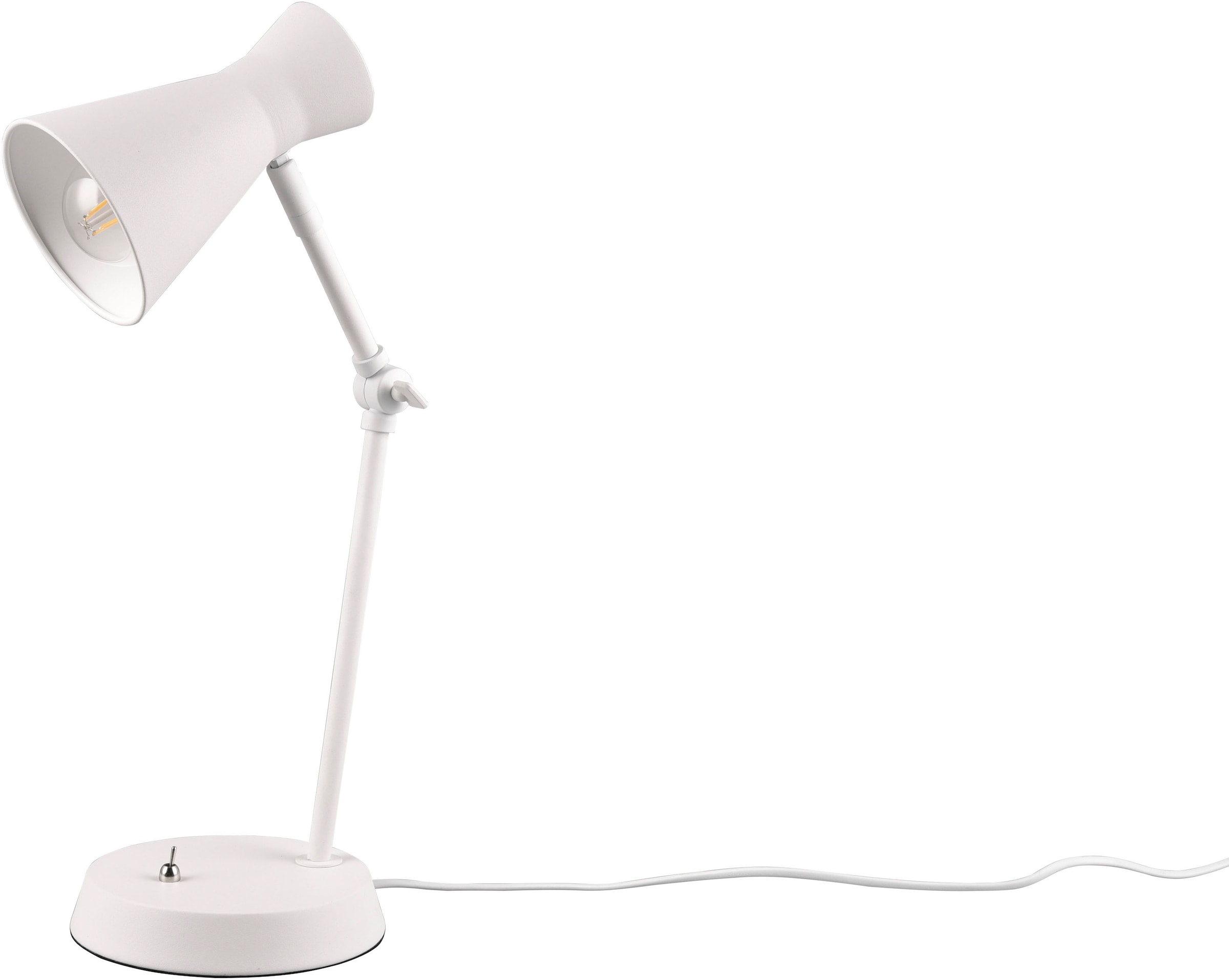 verstellbar TRIO 1 Kippschalter, online flammig-flammig, mit kaufen Schreibtischlampe Tischlampe (10W), Leuchtmittel E27 exkl Leuchten »Enzo«,
