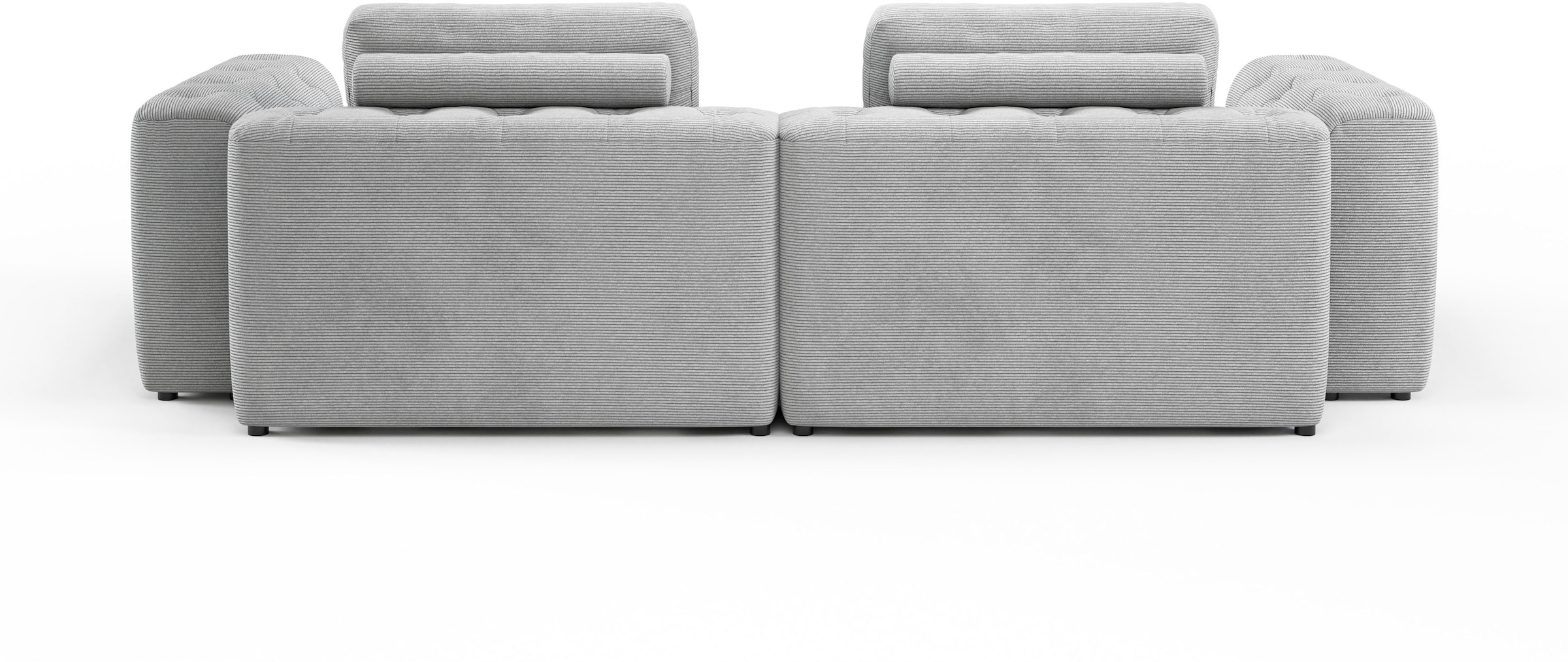 RAUM.ID 2,5-Sitzer »Cushid«, Modulsofa, bestehend aus 2 Teilen, Breite 268 cm