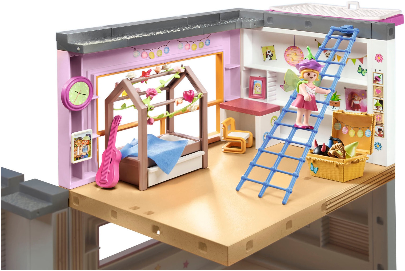 Playmobil® Konstruktions-Spielset »Kinderzimmer (71610), myLife«, (97 St.), Made in Europe