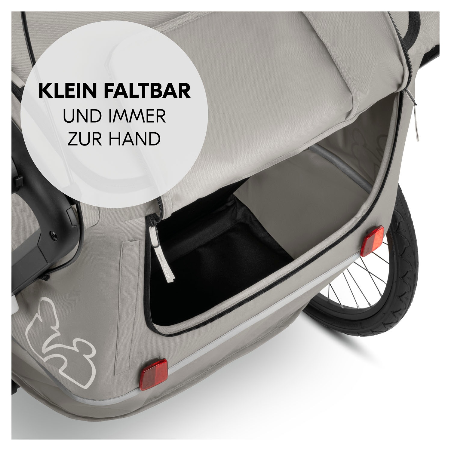 Hauck Regenverdeck »Bike N Walk Duo Raincover«, für Bike N Walk Fahrradanhänger