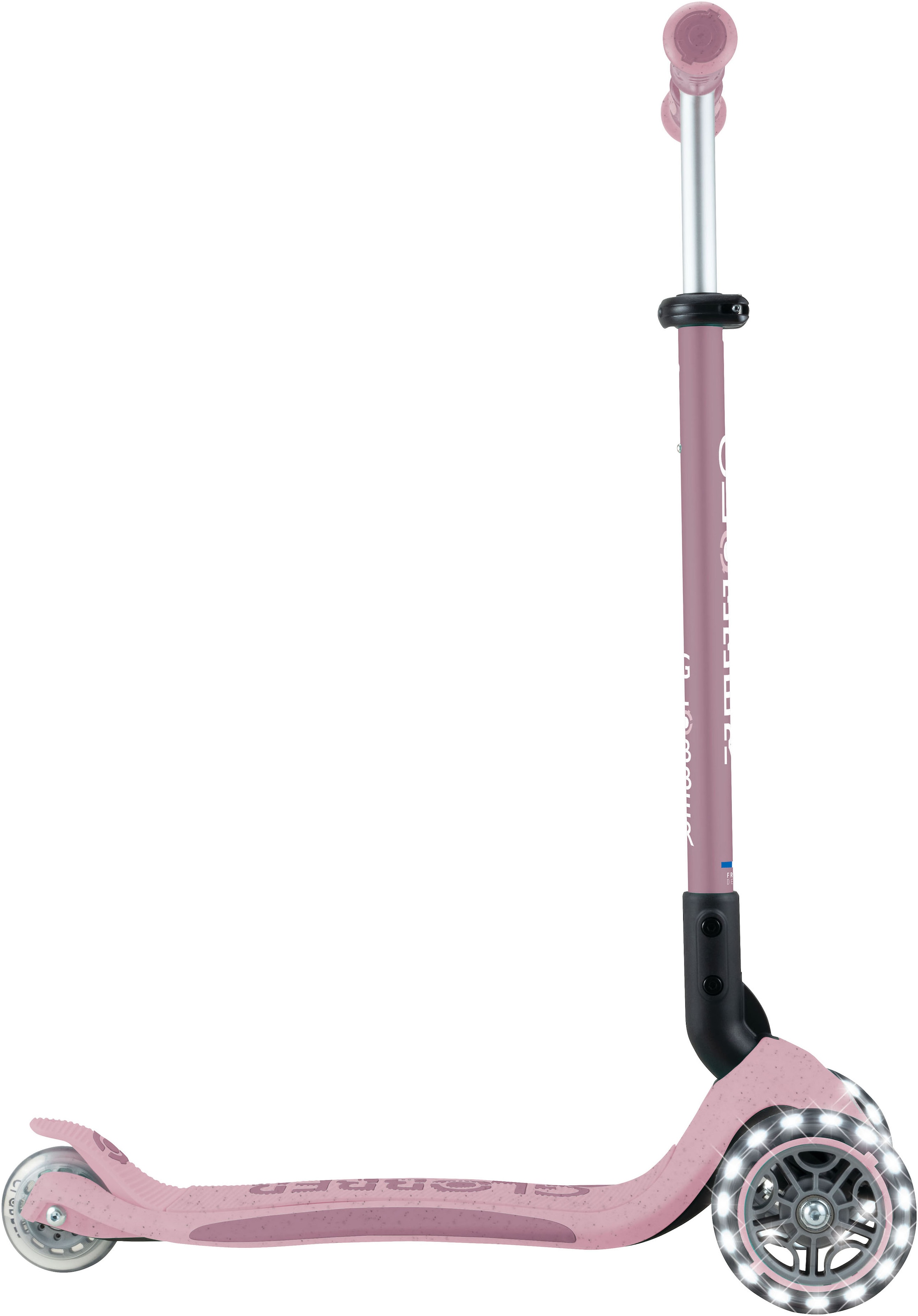 Globber Tretroller »GO-UP DELUXE LIGHTS ECO 360, mit Leuchtrollen«