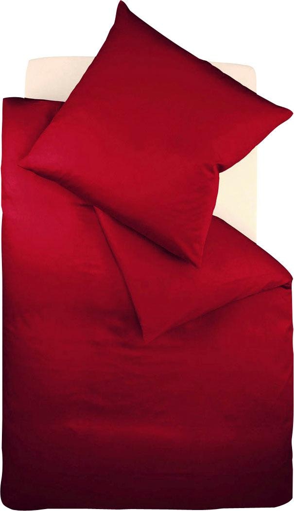 fleuresse Bettwäsche »Colours in 135x200, 155x220 oder 200x200 cm«, Bettwäsche aus 100% Baumwolle, uni, mit Reißverschluss