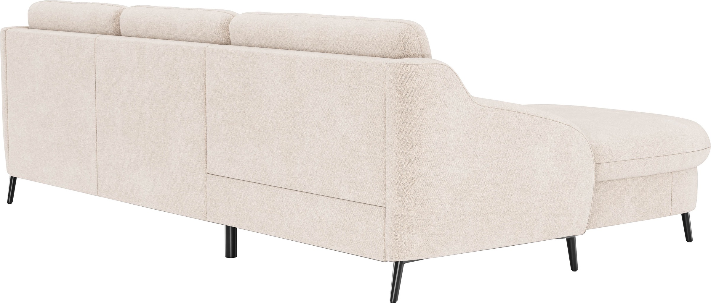 sit&more Ecksofa »Soul L-Form«, wahlweise mit Bettfunktion und Bettkasten oder Schubkasten