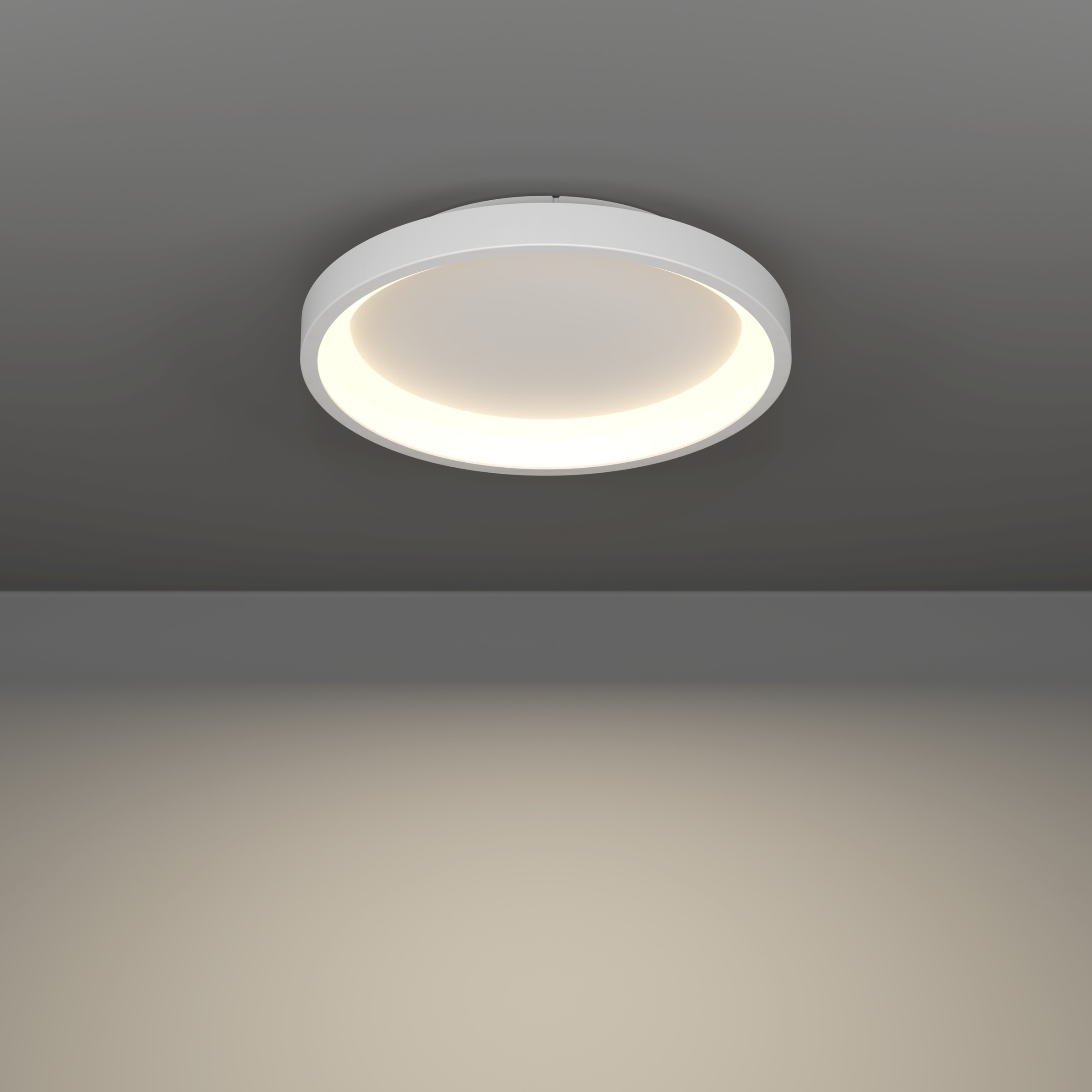 EGLO LED Deckenleuchte »LORETELLO-Z Deckenlampe - Stahl - LED - 19,6W - IP20« LED-Modul 1 Stk. Kaltweiß | Neutralweiß | RGB | Warmweiß Wohzimmerlampe, Esszimmerlampe, Flur, Schlafzimmer, H7,5 x Ø35 cm