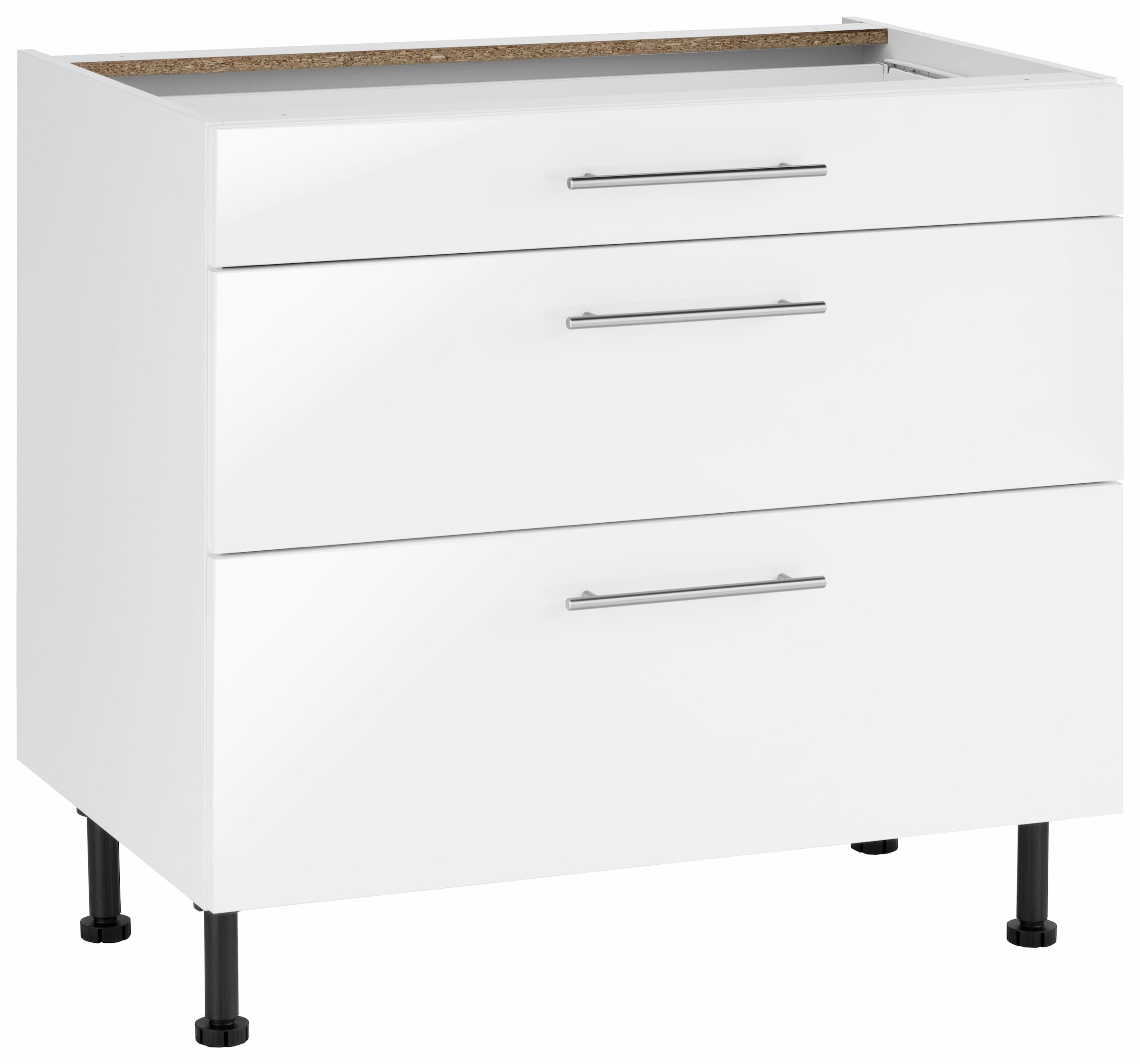 wiho Küchen Unterschrank »Ela«, Breite 90 cm, mit Soft-Close-Funktion