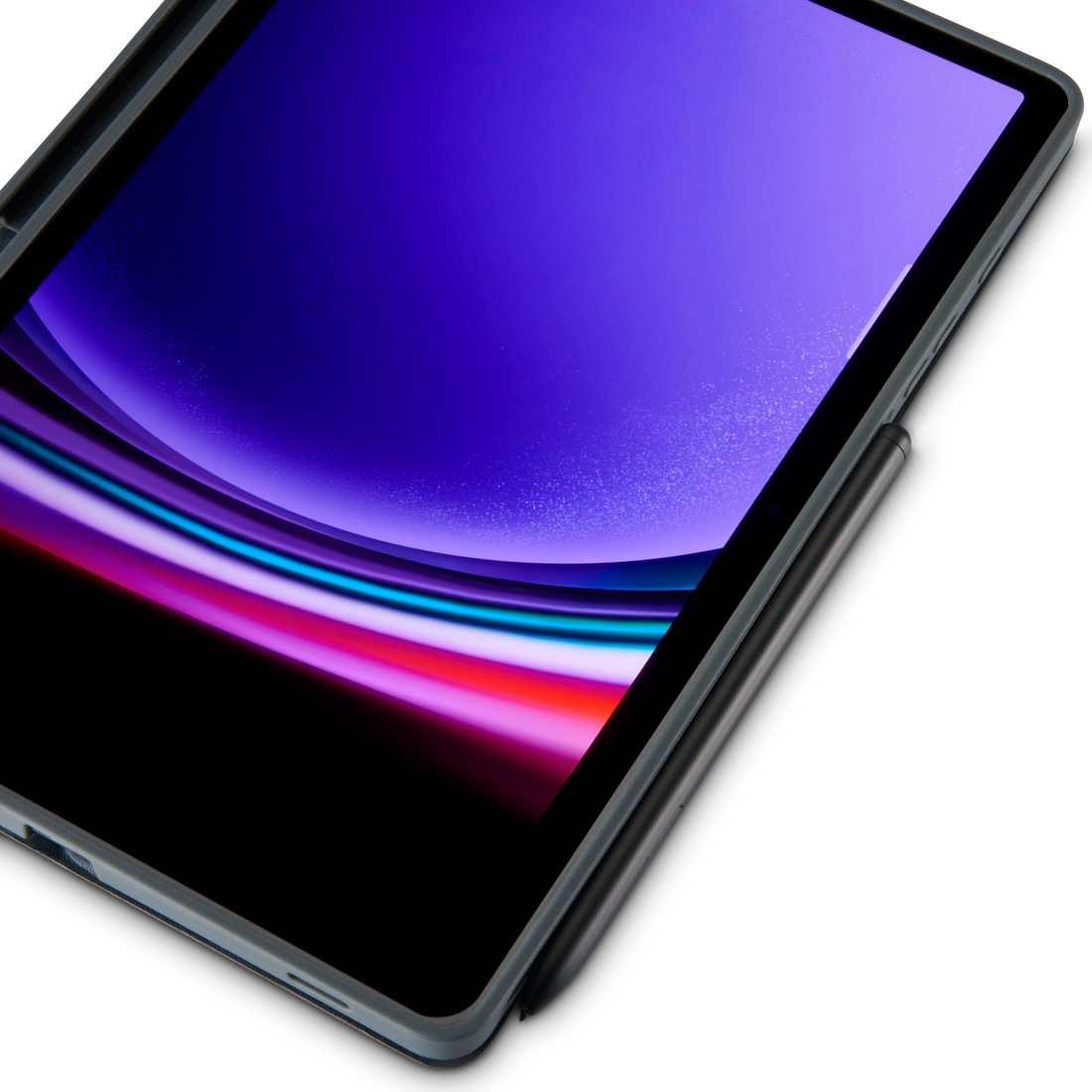 Hama Tablet-Hülle »Tablet Case für Samsung Galaxy Tab S9 11 Zoll, Farbe Grau«, 27,9 cm (11 Zoll), Mit Stiftfach und Standfunktion, robustes Metallscharnier, flexibel
