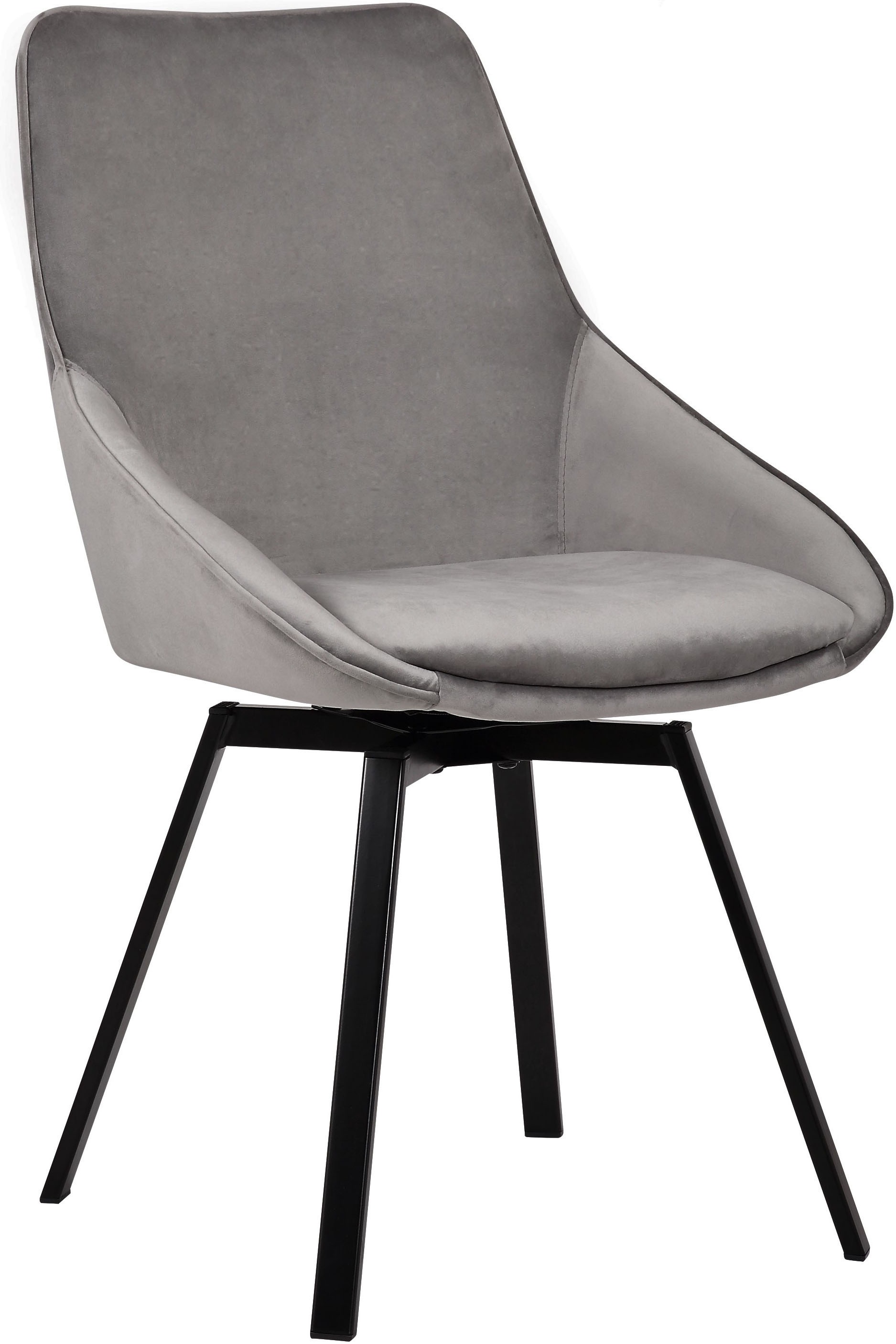 OTTO home Esszimmerstuhl »Merisa, Polsterstuhl, Metallgestell, 2er-Set, Dre günstig online kaufen