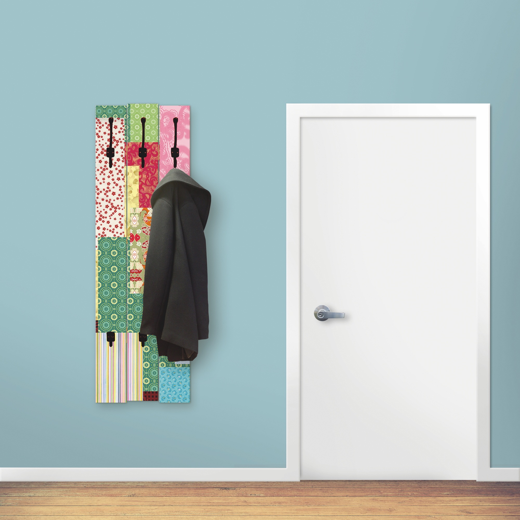 Artland Garderobenleiste »Patchwork Stil I«, teilmontiert