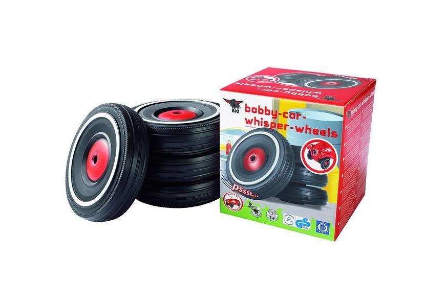 BIG Kinderfahrzeug-Räder »Whisper Wheels« Passend für alle BIG Bobby Car Classic