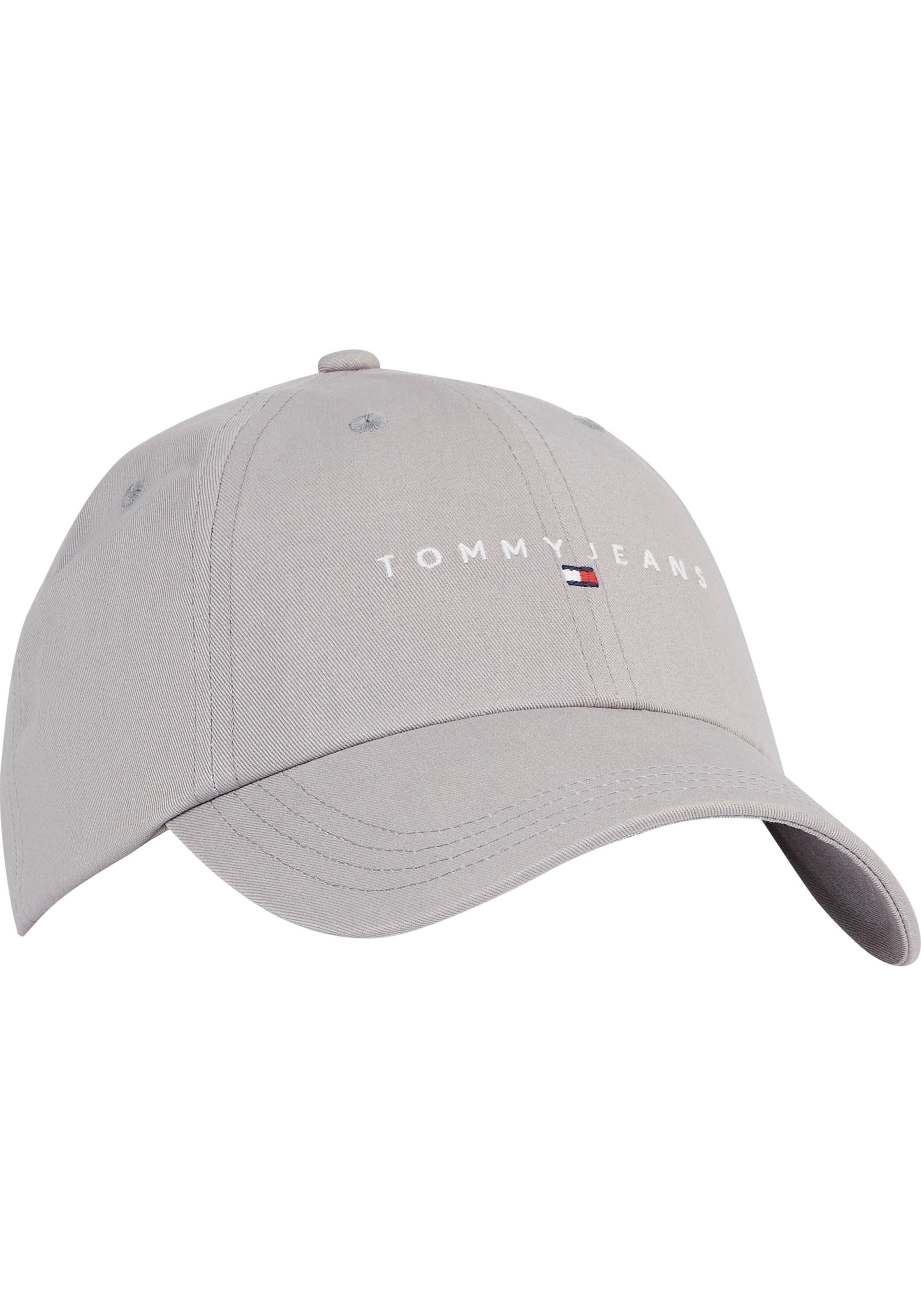 Tommy Jeans Baseball Cap »TJM LINEAR LOGO 6-PANEL CAP« mit gesticktem Logoschriftzug