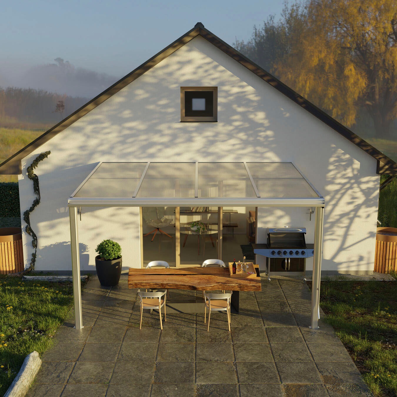 Beckmann Terrassendach »Exklusiv Gr. 2«