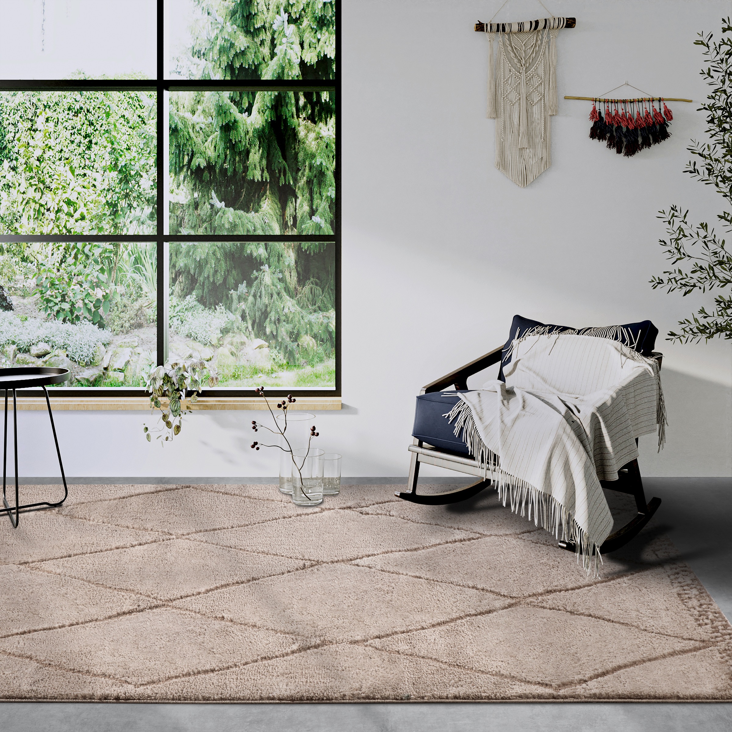 ELLE DECORATION Hochflor-Teppich »Perrotin«, rechteckig, 18 mm Höhe, Läufer günstig online kaufen