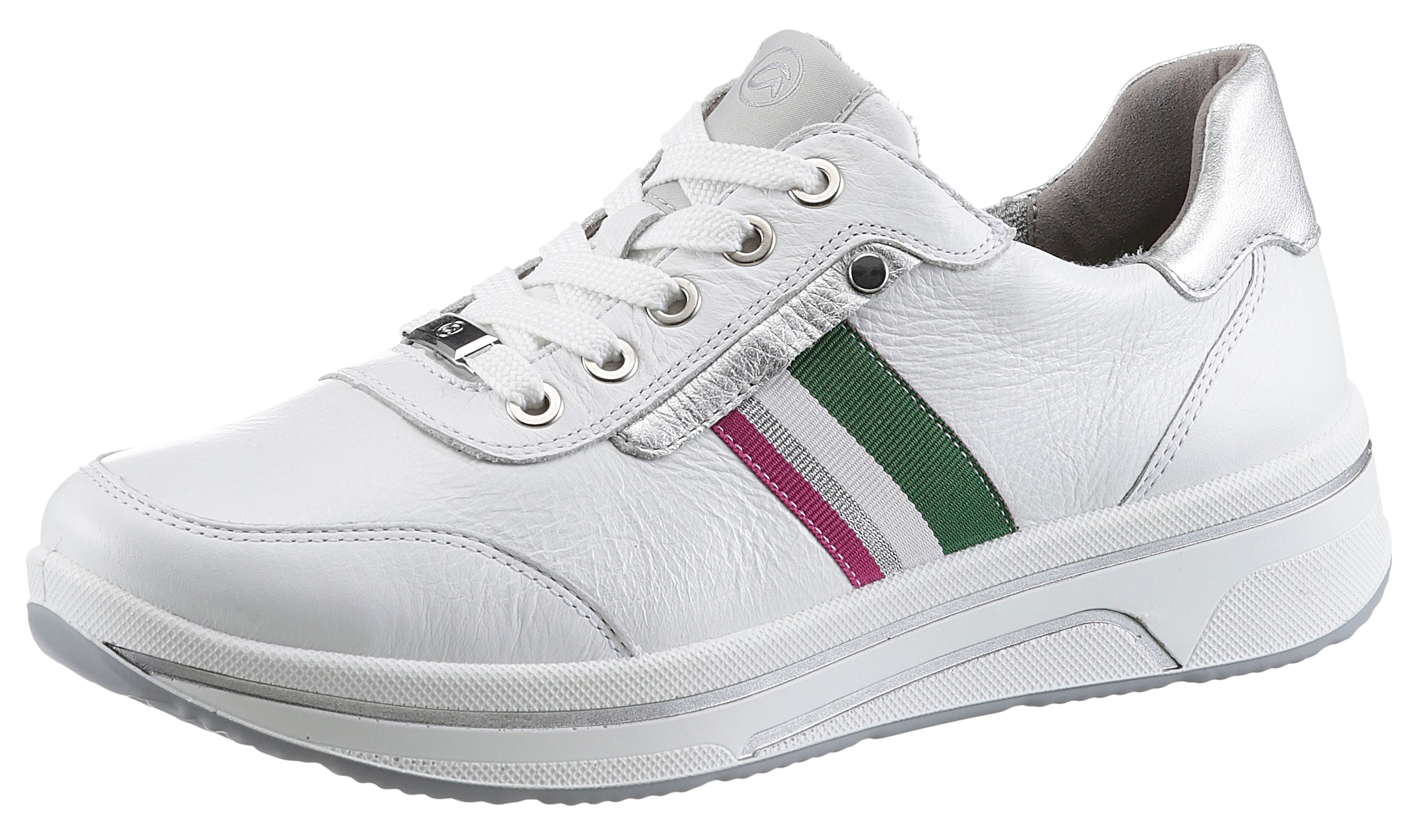 Ara Sneaker »SAPPORO«, in Komfortweite H = sehr weit, Freizeitschuh, Halbschuh, Schnürschuh