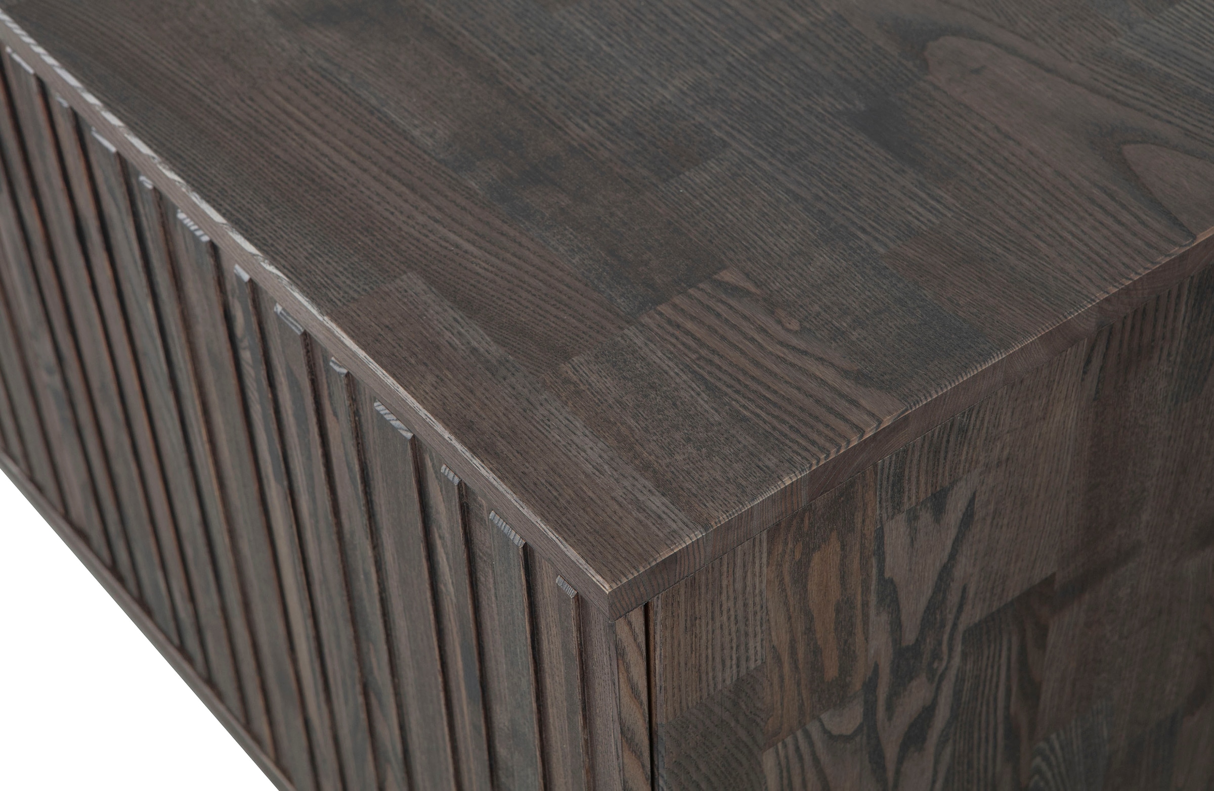 WOOOD Sideboard »New Gravure, TV-Kommode, Breite 100 cm oder 150 cm«, Kommode Höhe 56 cm, mit grafischen Relieftüren, viel Stauraum